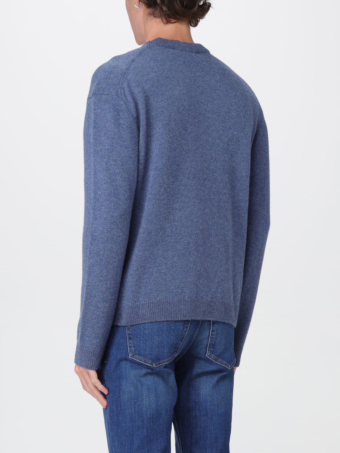 MAISON KITSUNÉ PULLOVER: Pullover herren Maison KitsunÉ, Blau - Img 2