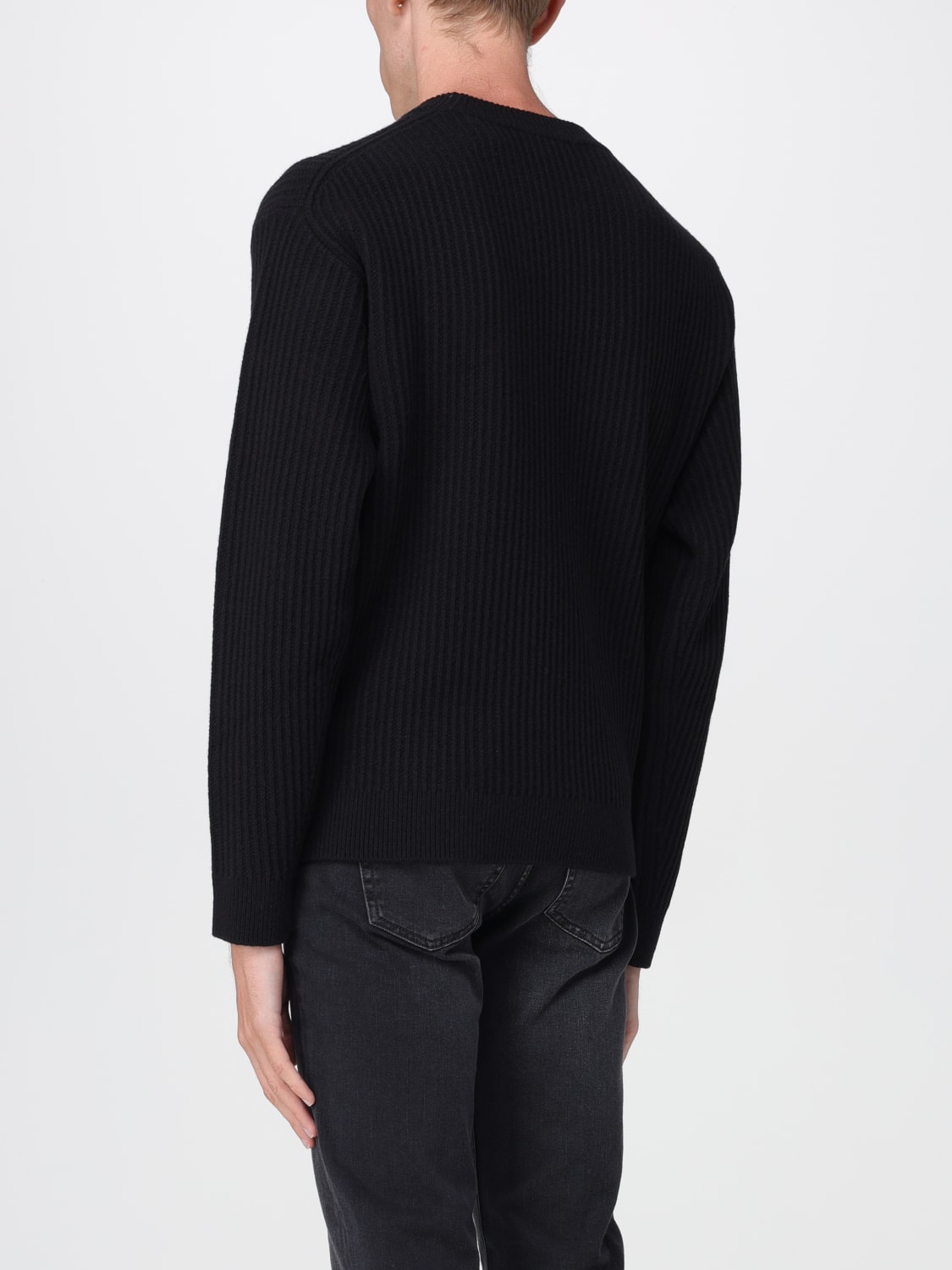 MAISON KITSUNÉ JERSEY: Jersey hombre Maison KitsunÉ, Negro - Img 2