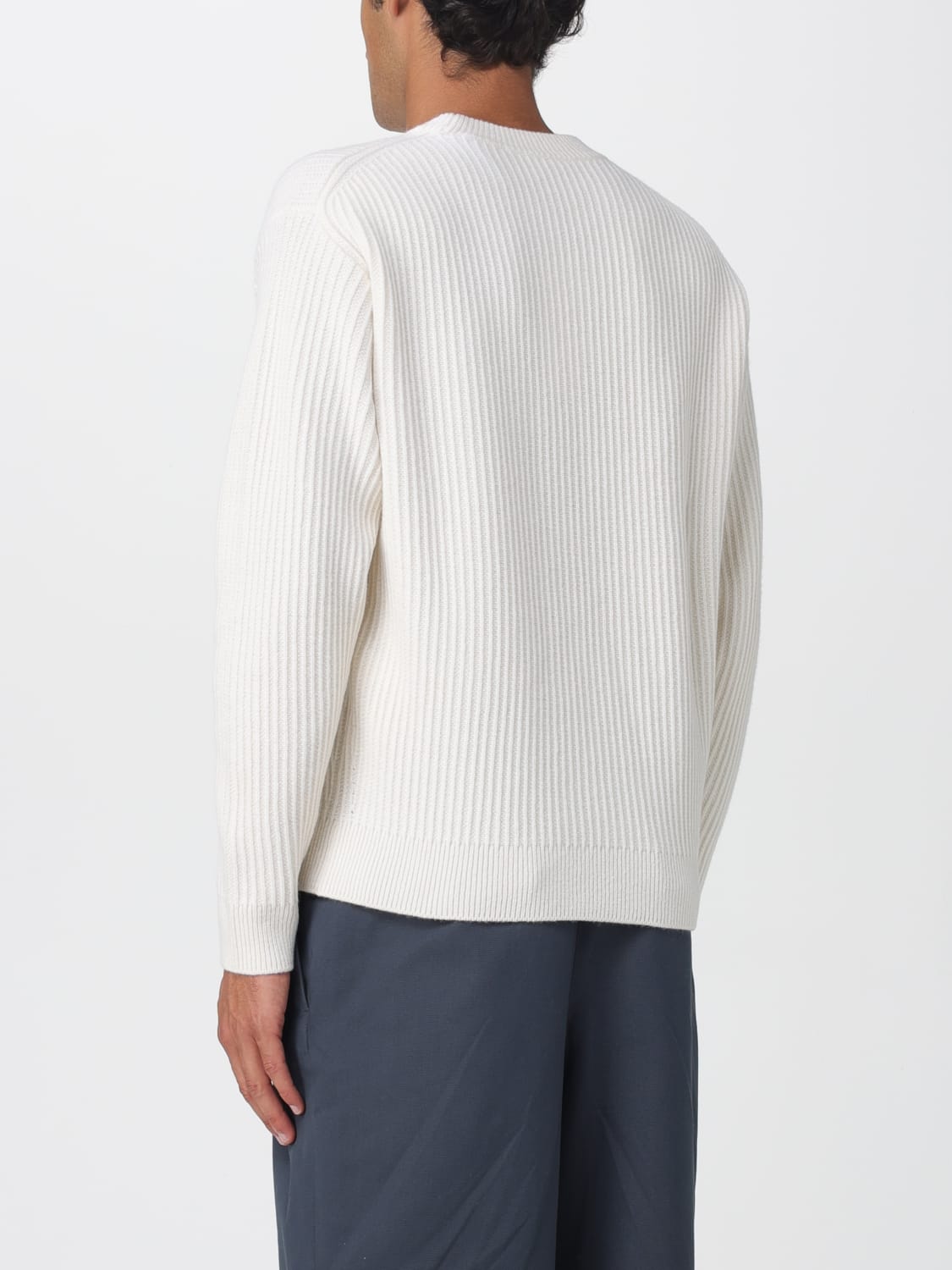 MAISON KITSUNÉ SWEATER: Sweater men Maison KitsunÉ, Beige - Img 2