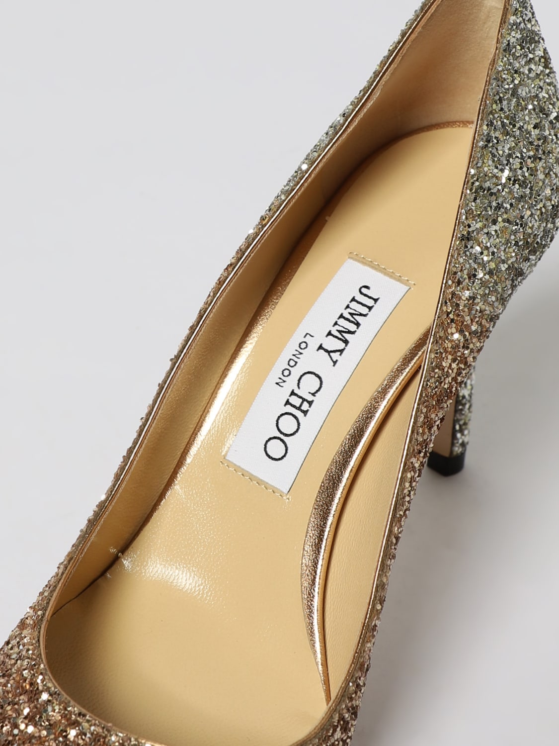 JIMMY CHOO PUMP: Pumps woman Jimmy Choo, Brown - Img 4