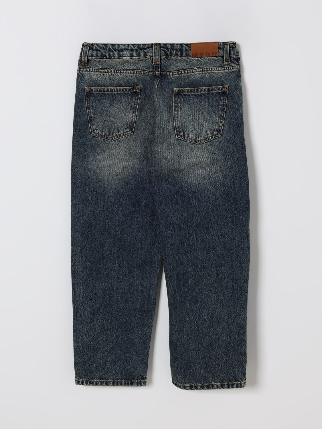 MSGM KIDS JEANS: Jeans kids MSGM Kids, Denim - Img 2