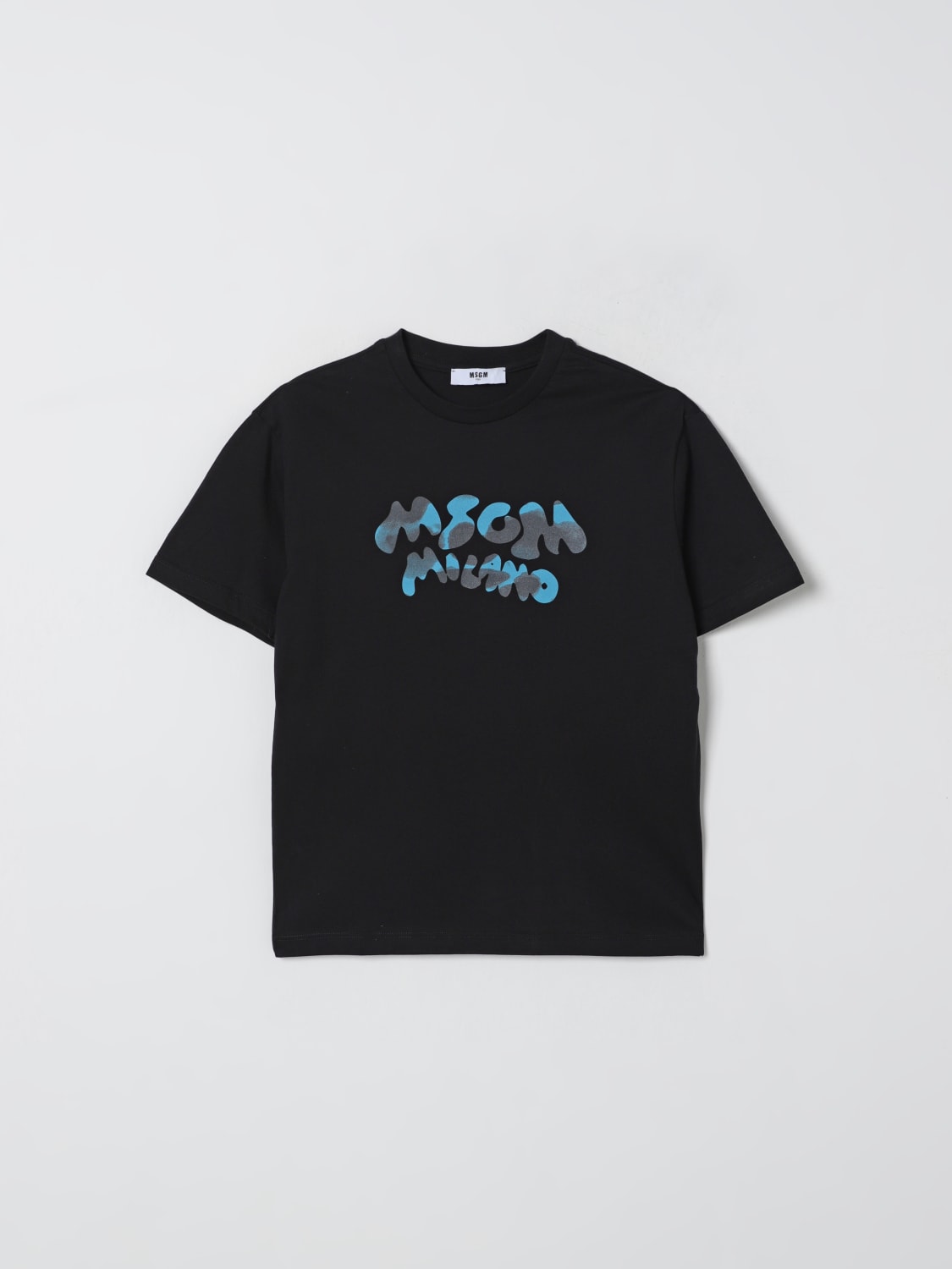 MSGM KIDS T-SHIRT: T-shirt kids MSGM Kids, Black - Img 1