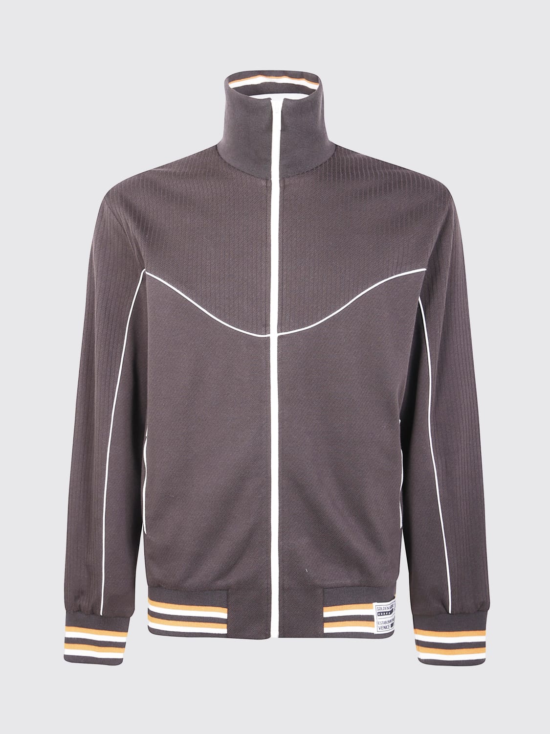 GOLDEN GOOSE SWEATSHIRT: Sweatshirt men Golden Goose, Coffee - Img 1