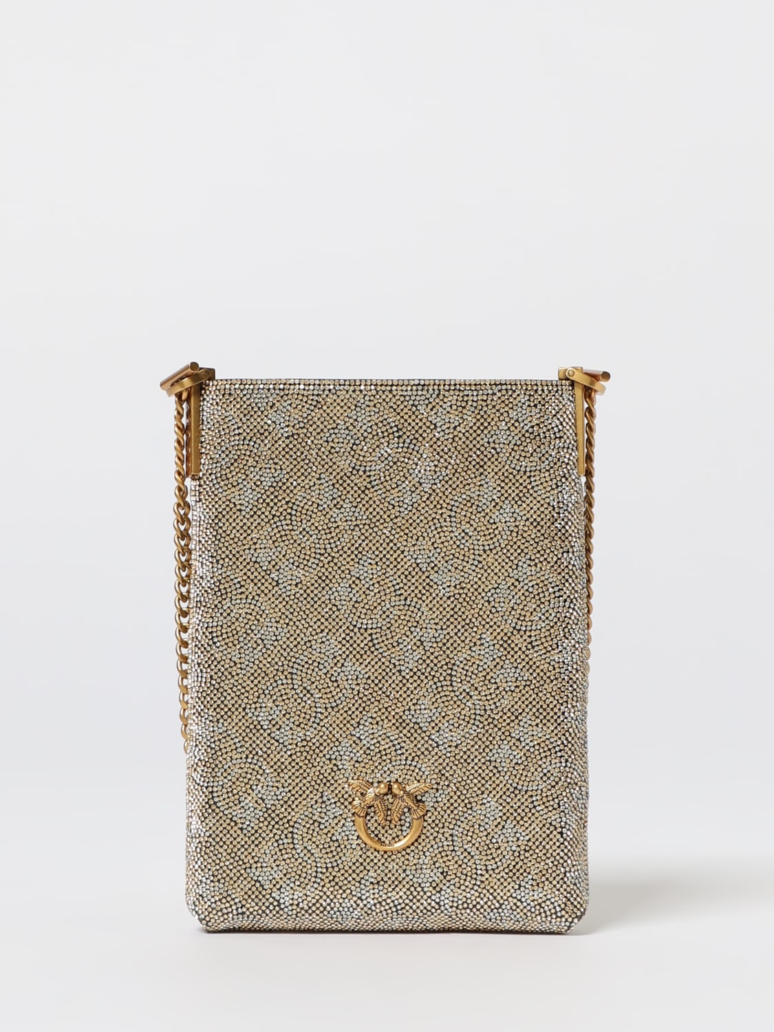 PINKO TECH ACCESSORIES: Handbag woman Pinko, Gold - Img 1