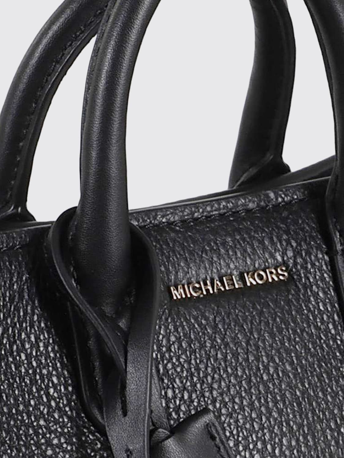 MICHAEL KORS BORSA A TRACOLLA: Borsa a mano Michael Kors, Nero - Img 3