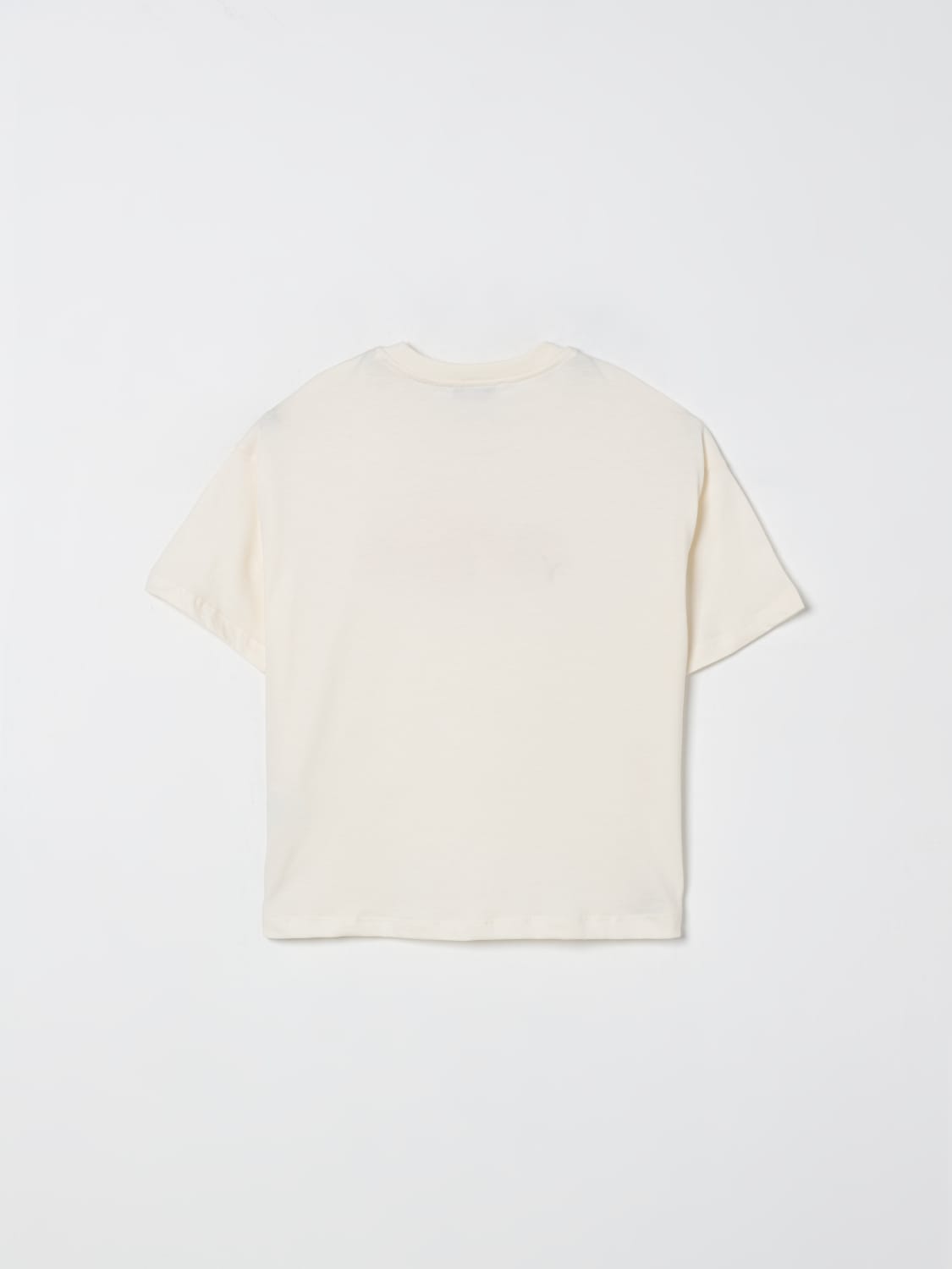 MSGM KIDS T-SHIRT: T-shirt kinder MSGM Kids, Beige - Img 2