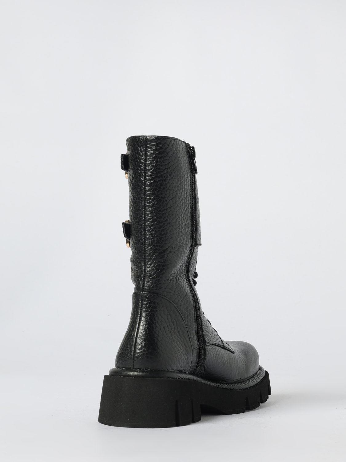 PALOMA BARCELÒ BOOTS: Flat ankle boots woman Paloma BarcelÒ, Black - Img 3