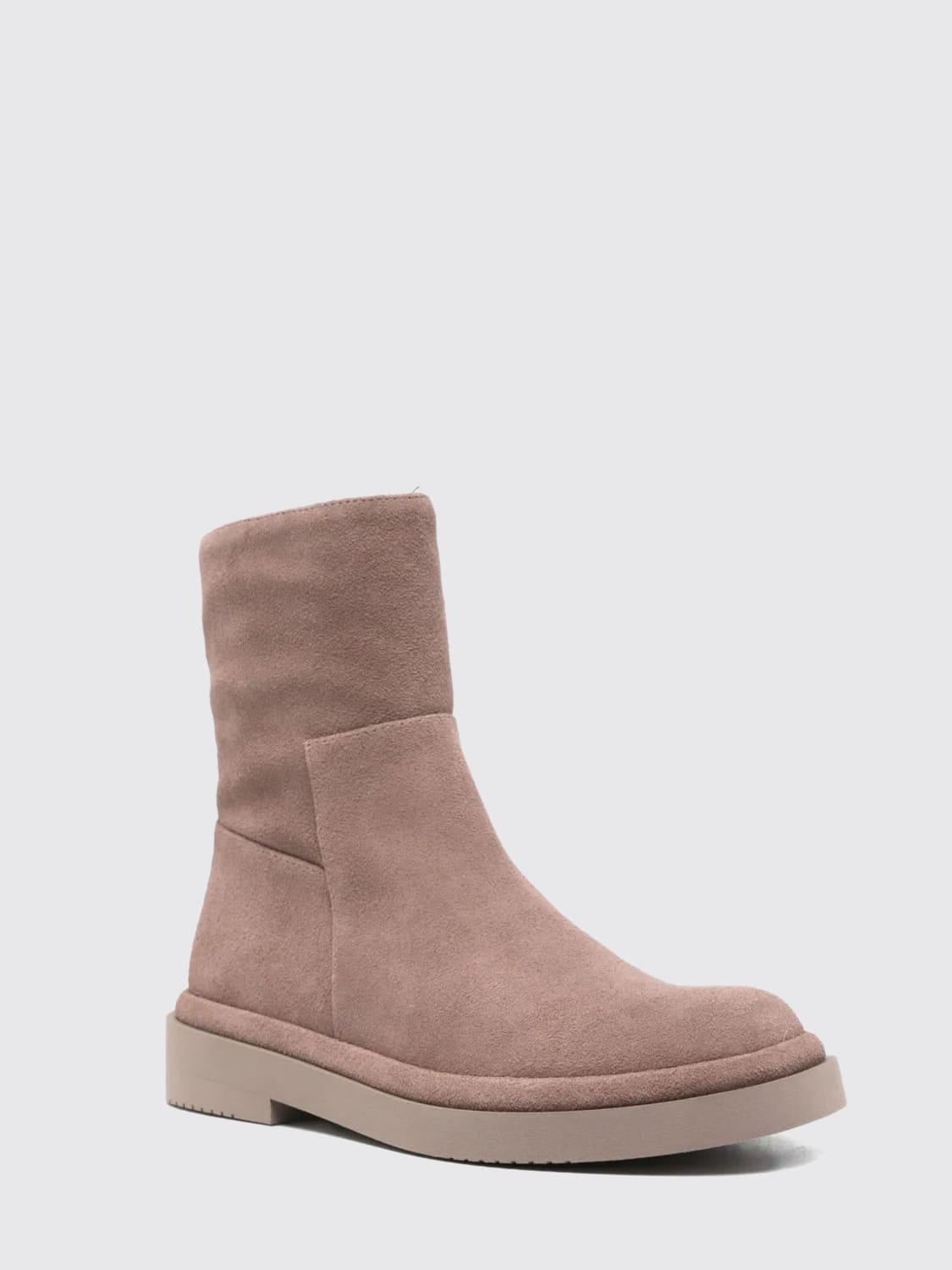 PALOMA BARCELÒ STIVALI: Stivaletto Paloma Barcelò in pelle , Tortora - Img 2