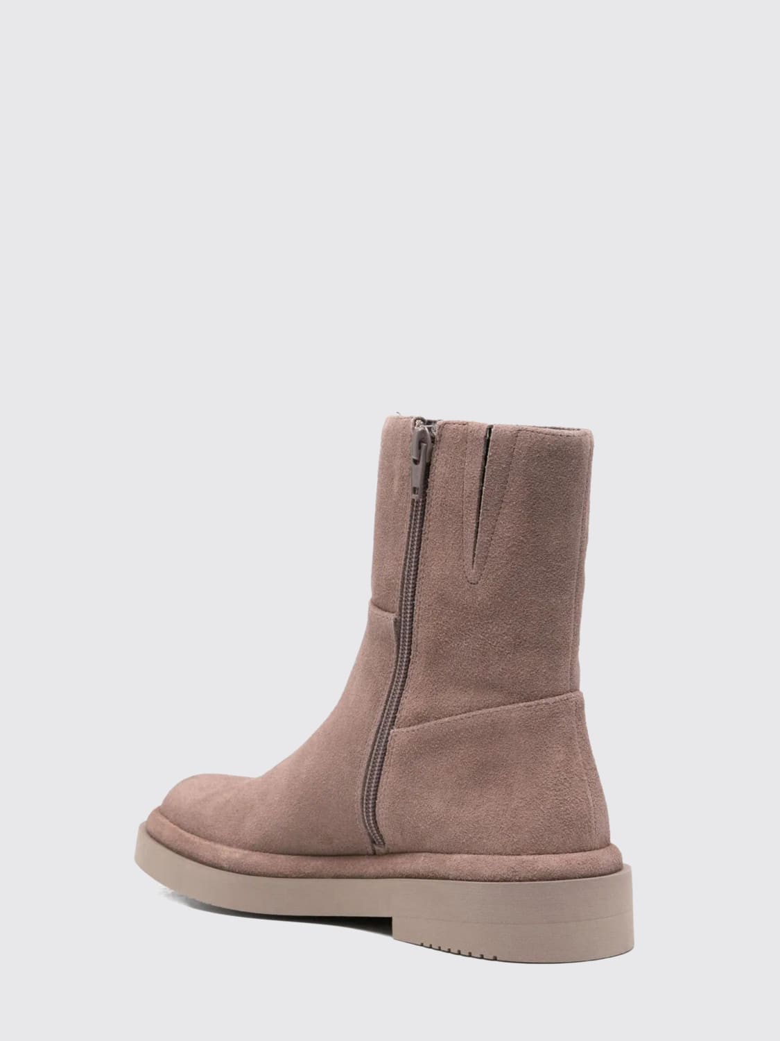 PALOMA BARCELÒ STIVALI: Stivaletto Paloma Barcelò in pelle , Tortora - Img 3