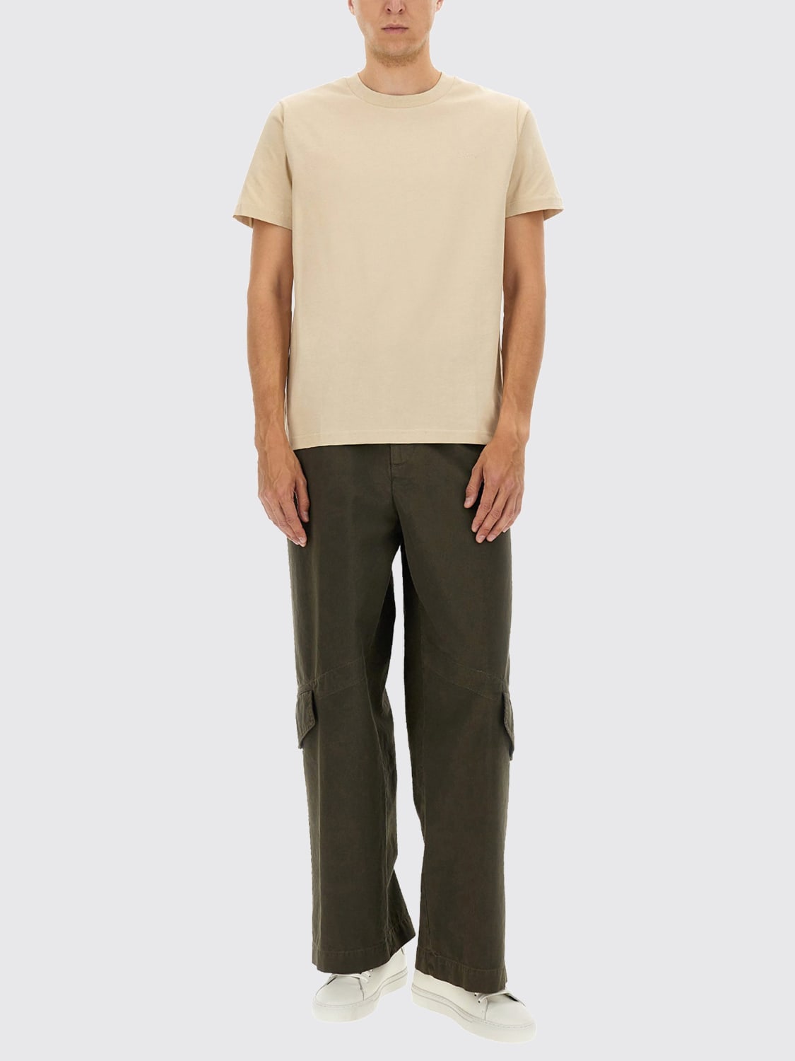 A.P.C. T-SHIRT: T-shirt men A.P.C., Beige - Img 2