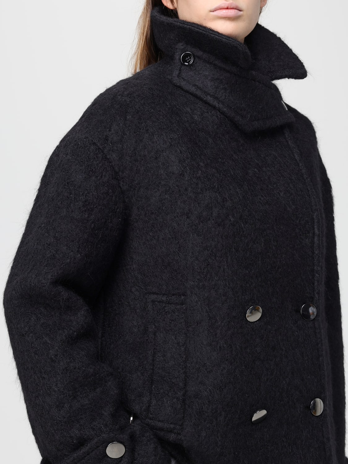 TAGLIATORE COAT: Blazer woman Tagliatore, Black - Img 4