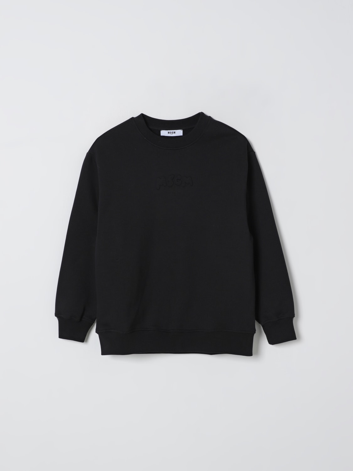 MSGM KIDS PULLOVER: Pullover kinder MSGM Kids, Schwarz - Img 1