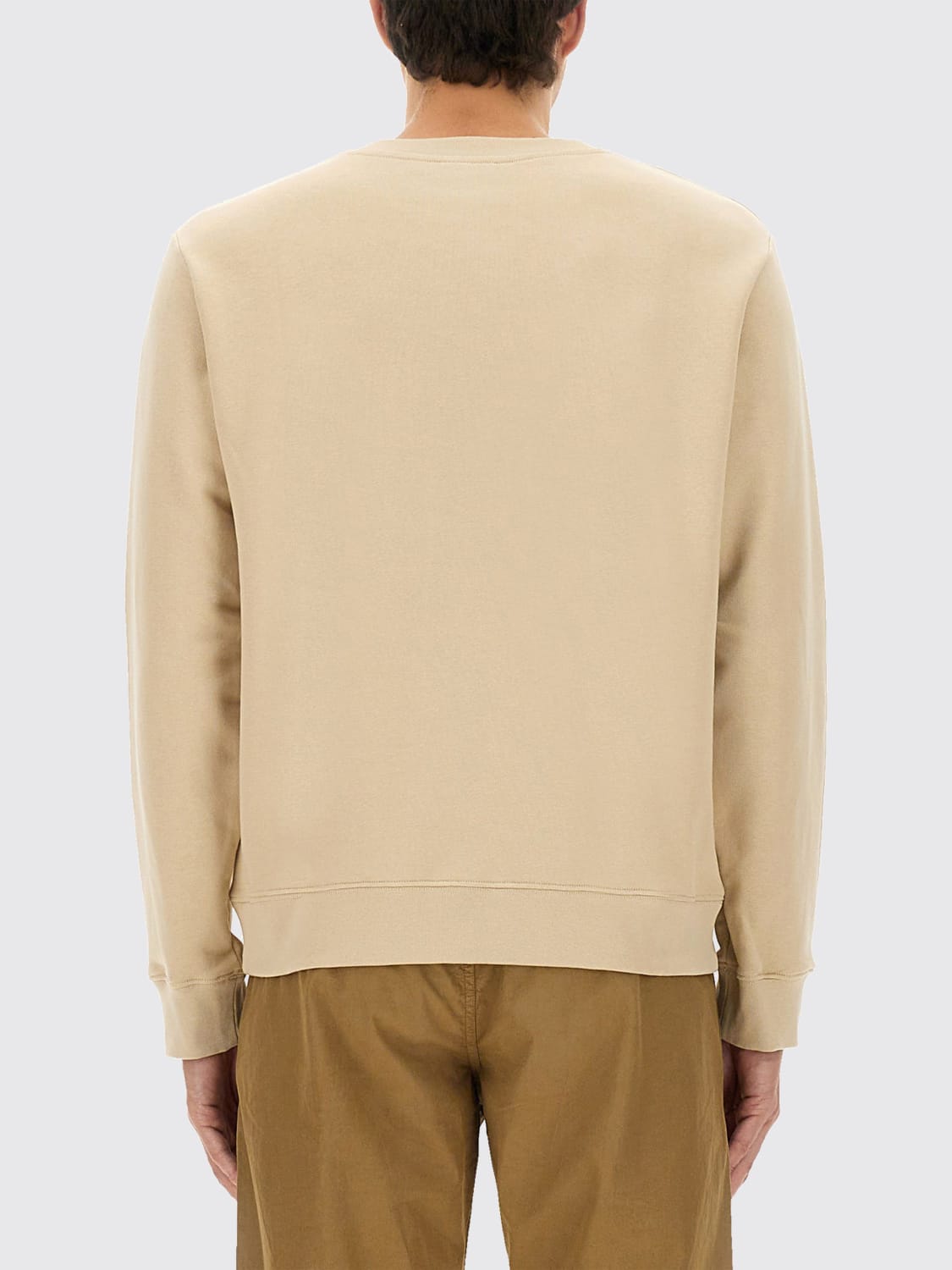 A.P.C. 스웨트셔츠: 스웨트셔츠 남성 A.P.C., 베이지 - Img 3