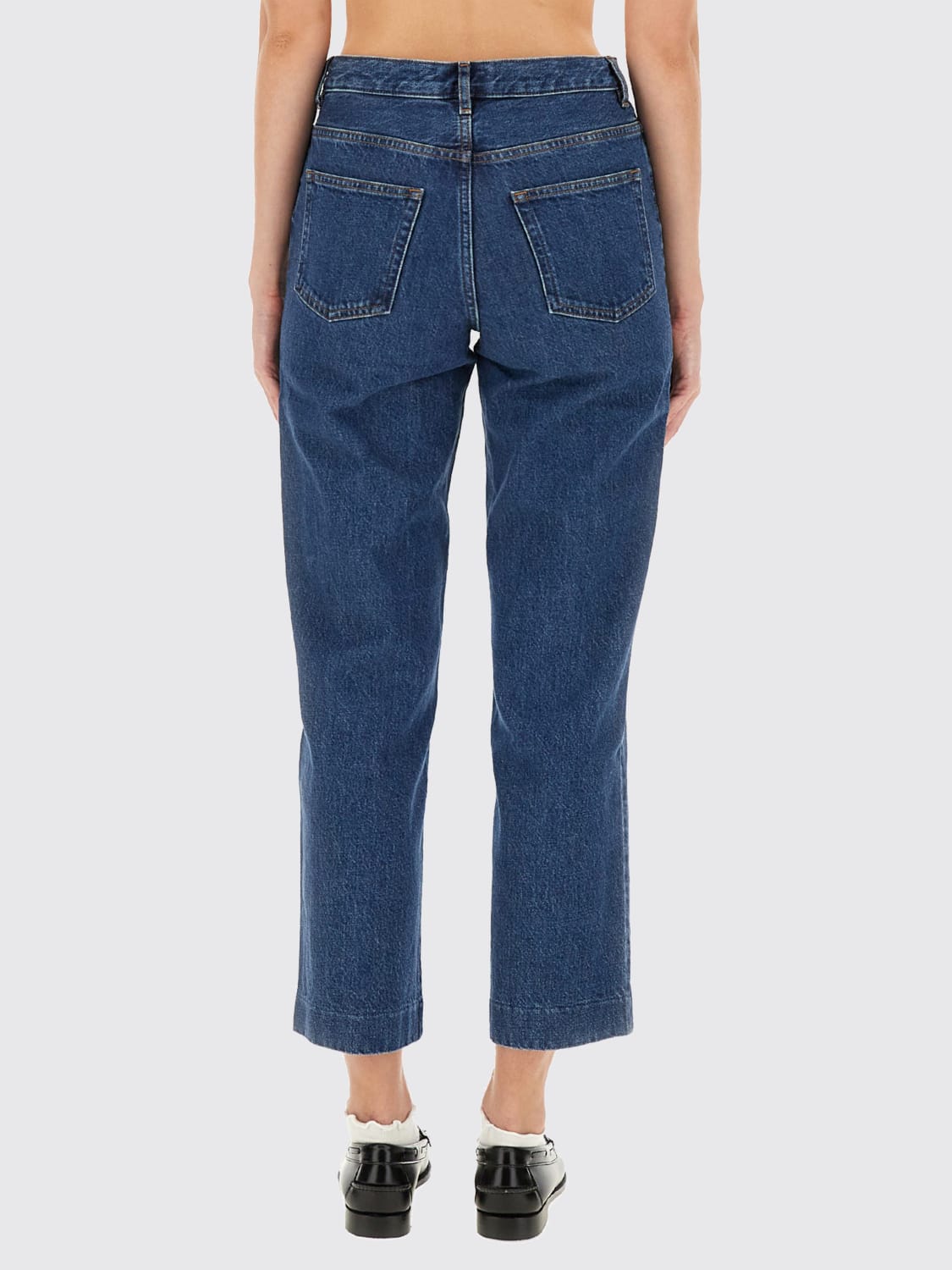 A.P.C. JEANS: Jeans woman A.P.C., Blue - Img 3