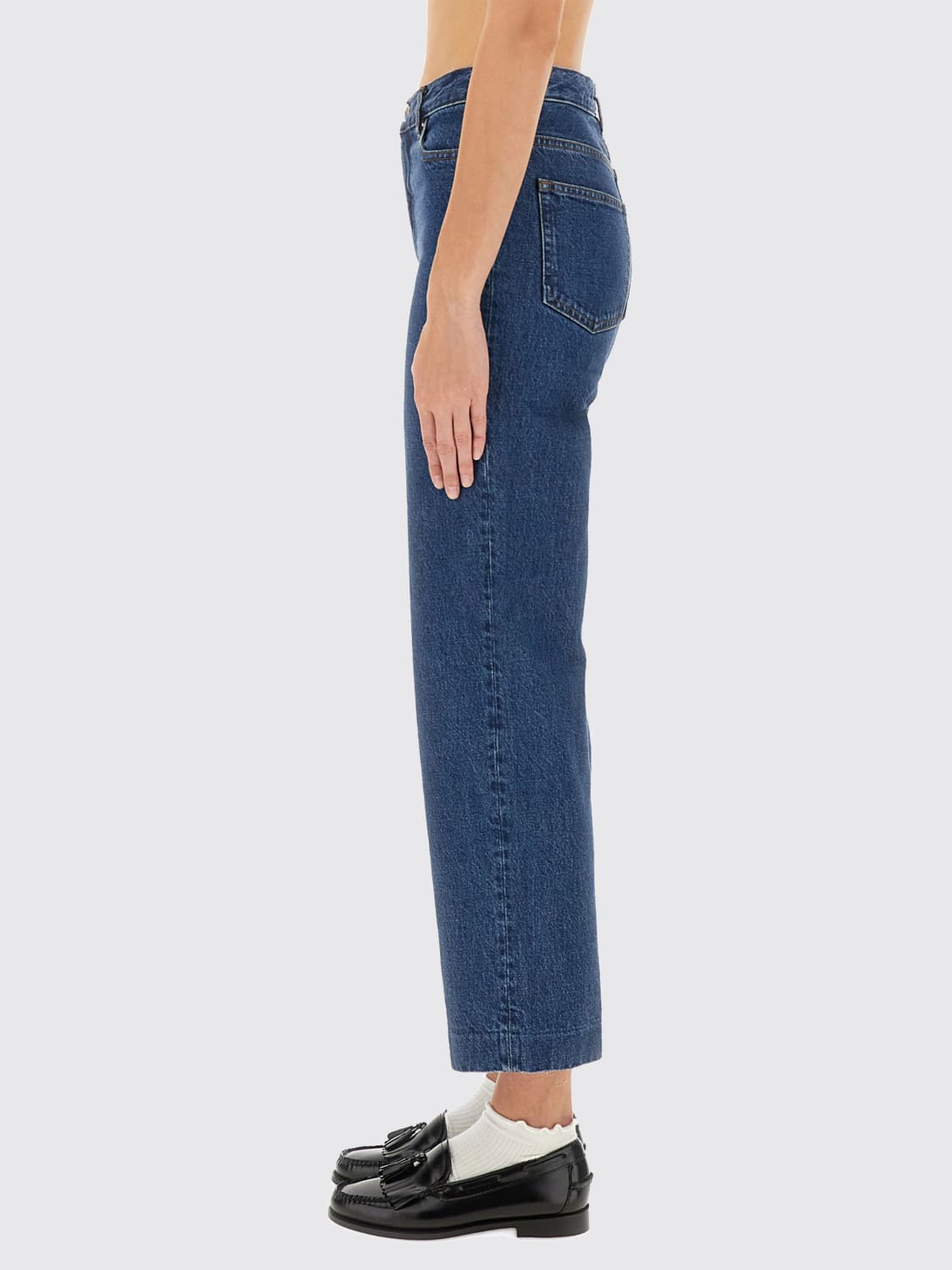 A.P.C. JEANS: Jeans woman A.P.C., Blue - Img 4