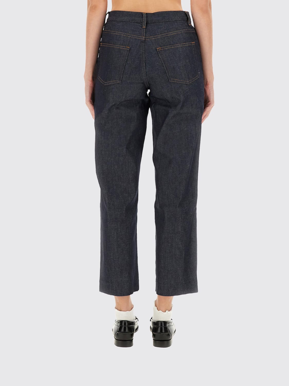 A.P.C. JEANS: Jeans femme A.P.C., Bleu - Img 3