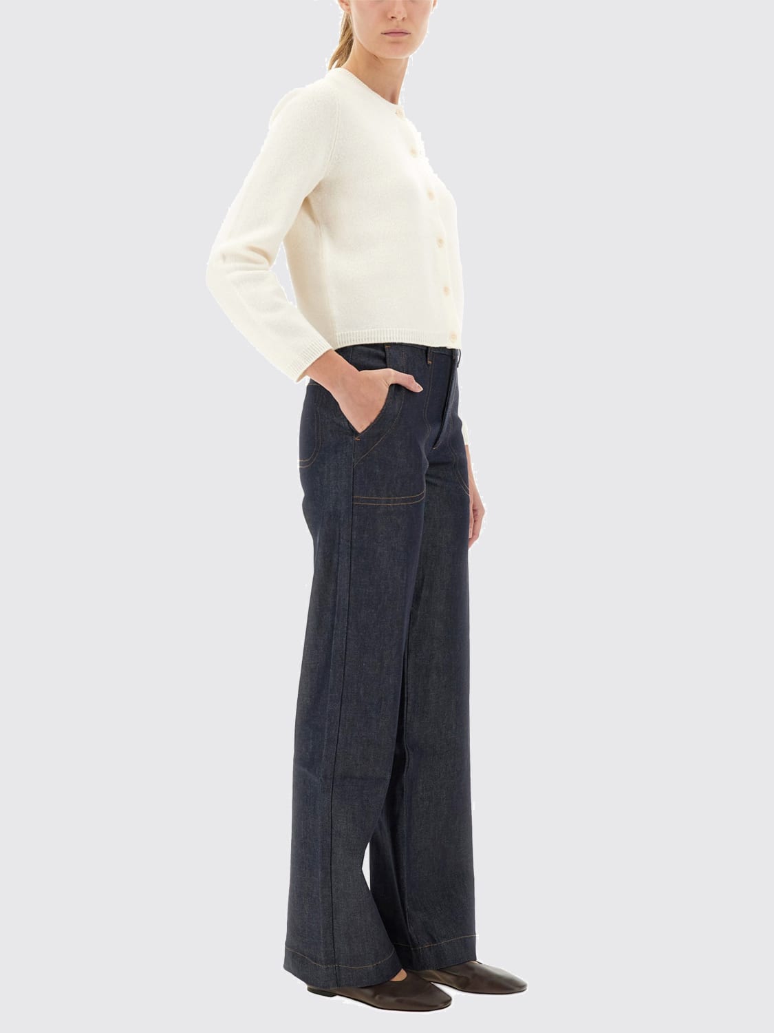 A.P.C. JEANS: Jeans straight A.P.C., Blue - Img 2