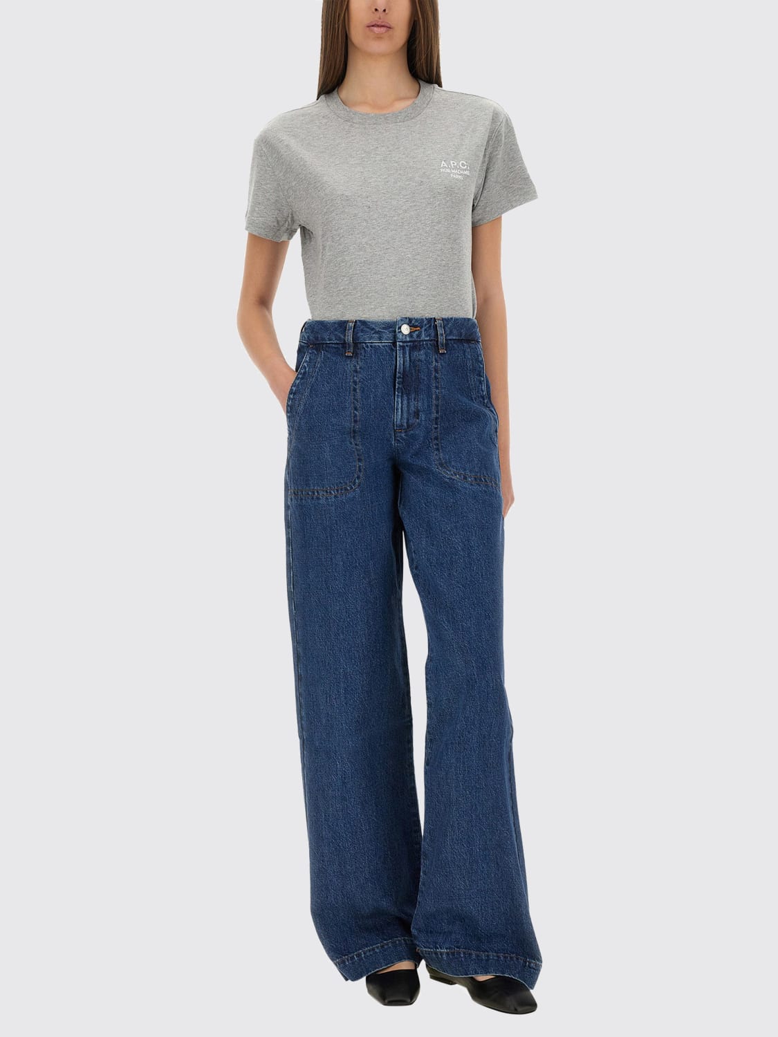 A.P.C. JEANS: Jeans femme A.P.C., Denim - Img 2