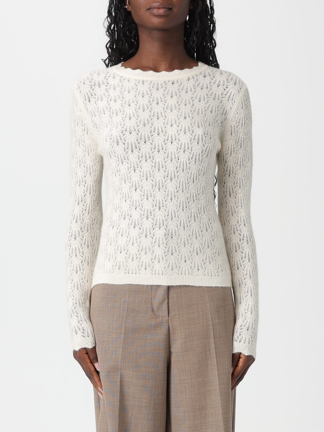 ISABEL MARANT ETOILE PULL: Pull femme Isabel Marant Etoile, Blanc - Img 1