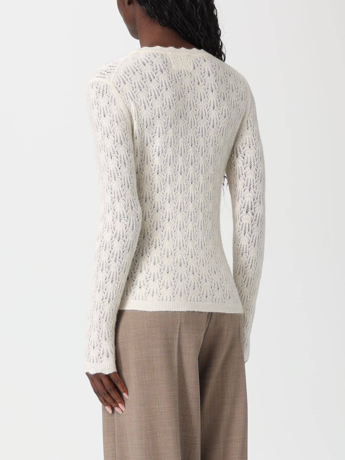 ISABEL MARANT ETOILE PULL: Pull femme Isabel Marant Etoile, Blanc - Img 2