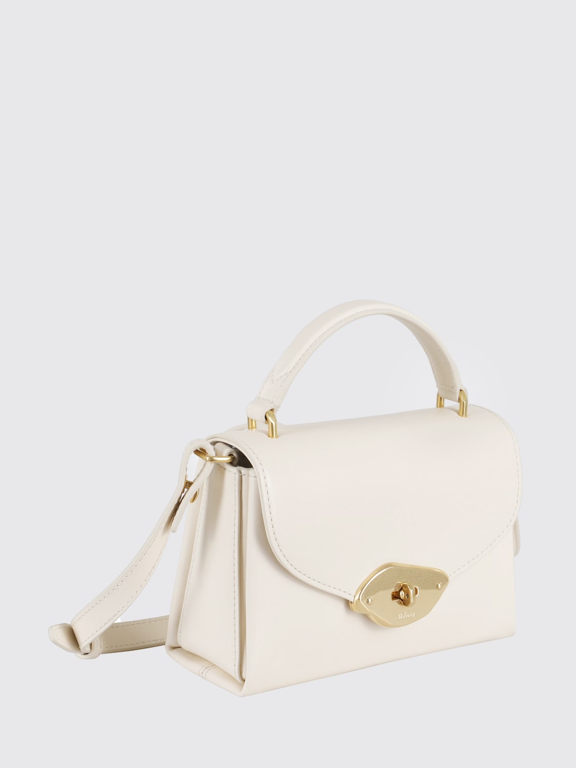 MULBERRY MINI SAC: Sac porté épaule femme Mulberry, Blanc - Img 3