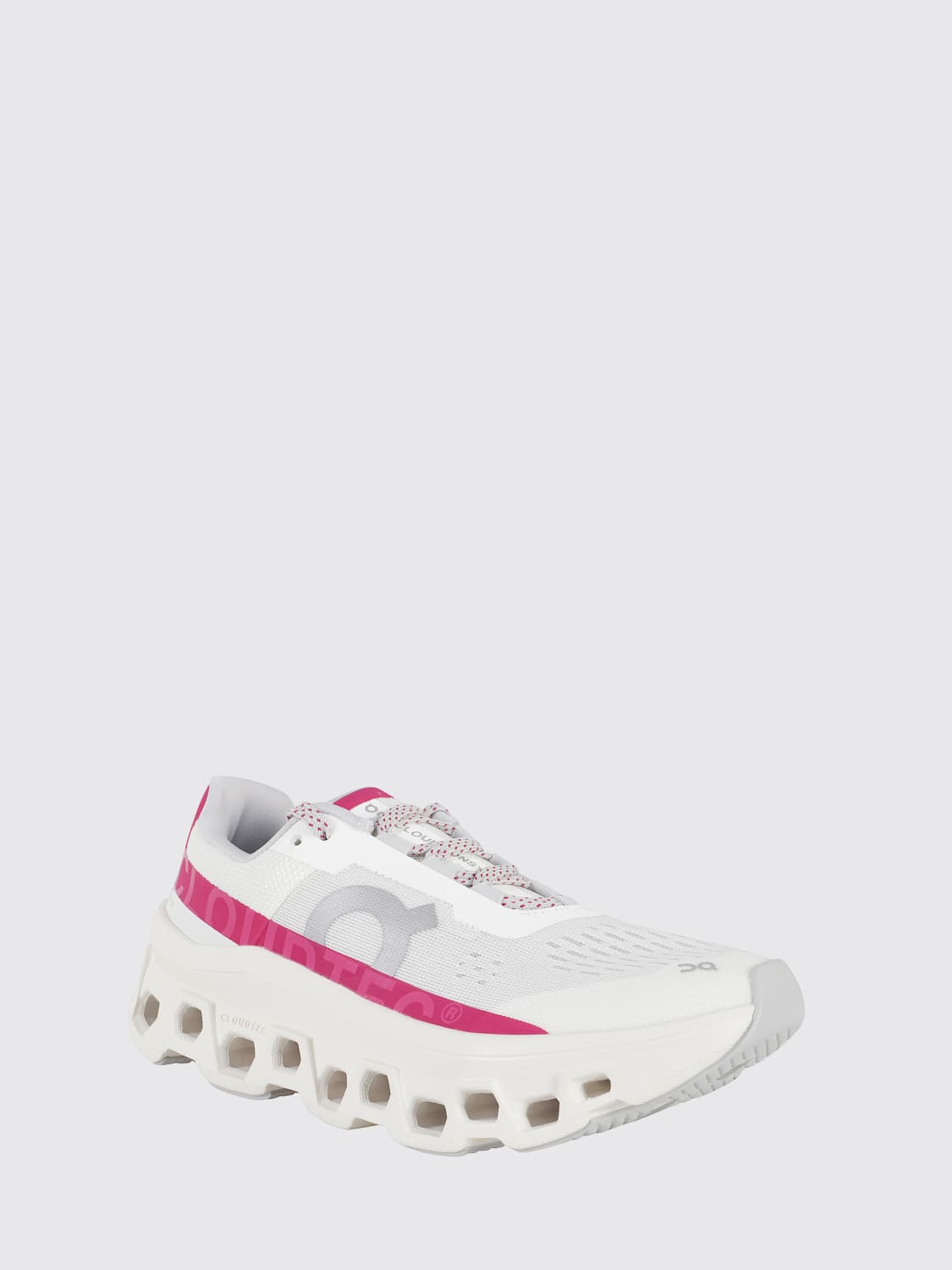 ON RUNNING SNEAKERS: Shoes woman On, Ivory - Img 2