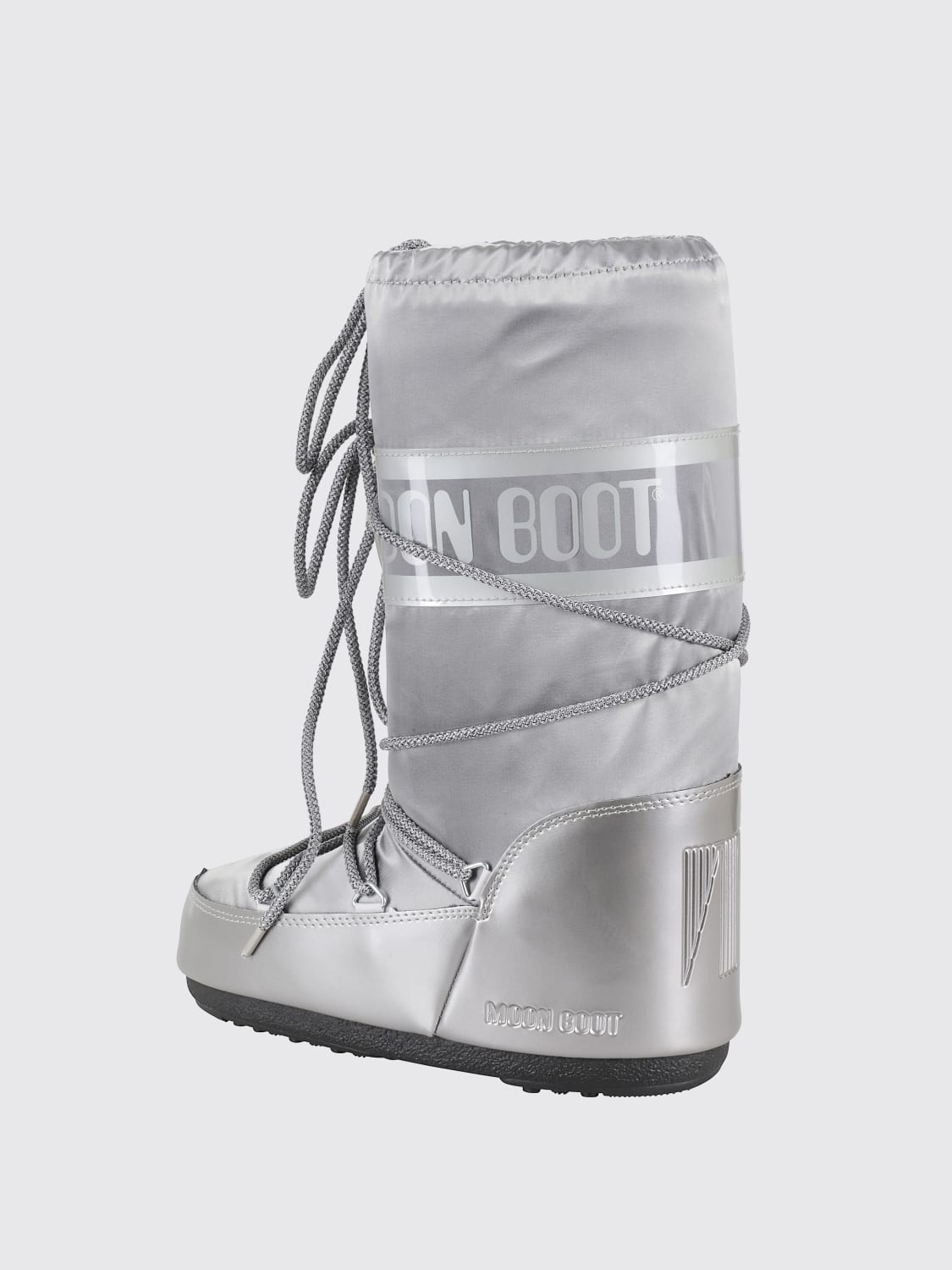 MOON BOOT STIEFEL: Schuhe damen Moon Boot, Silber - Img 3