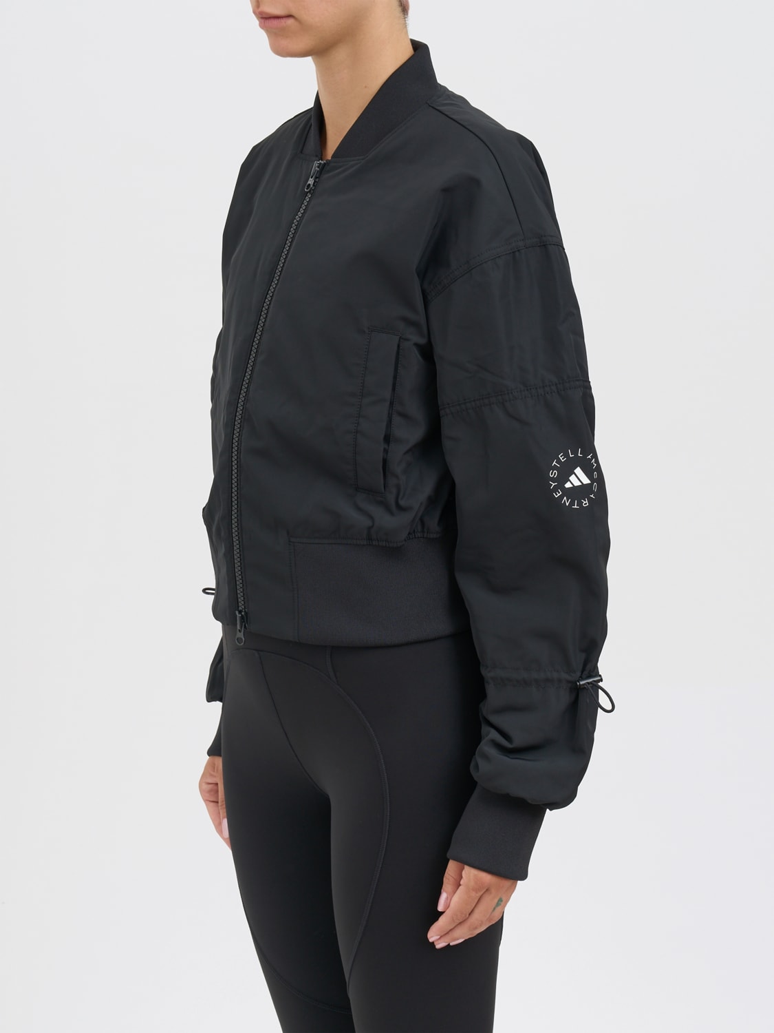 ADIDAS BY STELLA MCCARTNEY JACKET: Jacket woman Adidas by Stella McCartney, Black - Img 3