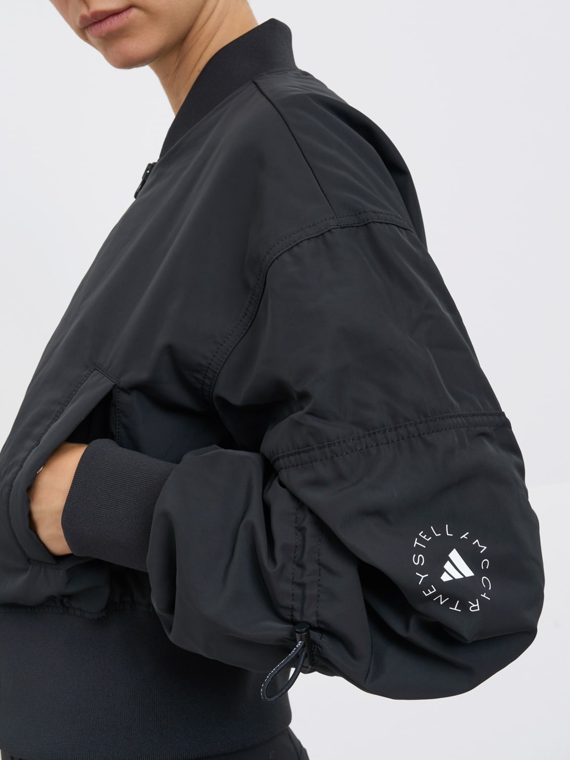 ADIDAS BY STELLA MCCARTNEY JACKET: Jacket woman Adidas by Stella McCartney, Black - Img 4