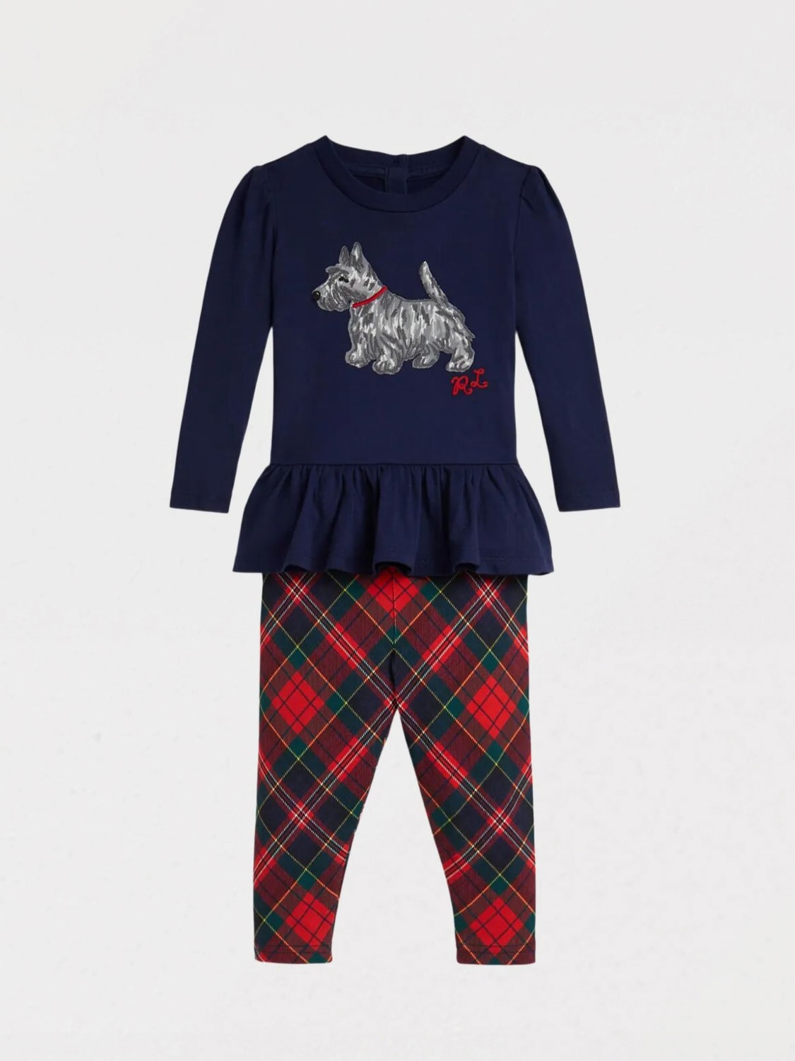 POLO RALPH LAUREN JUMPSUIT: Jumpsuit kids Polo Ralph Lauren, Navy - Img 1