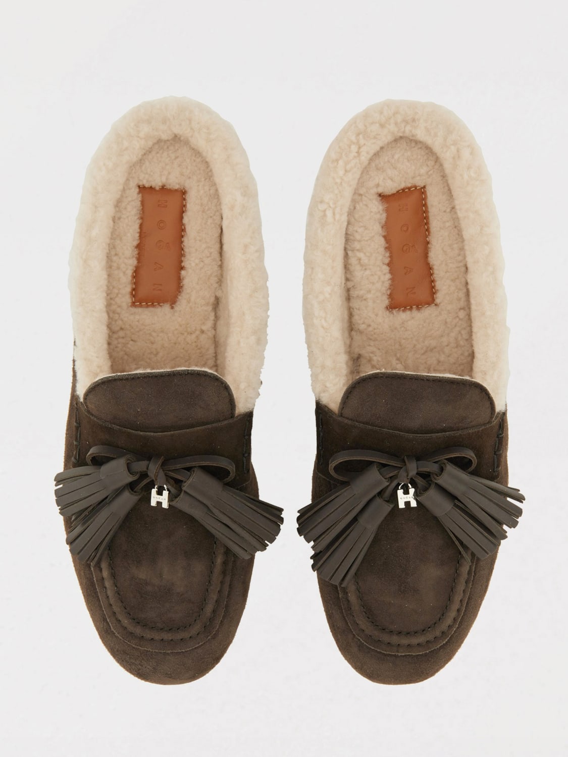 HOGAN SHOES: Loafers woman Hogan, Brown - Img 4