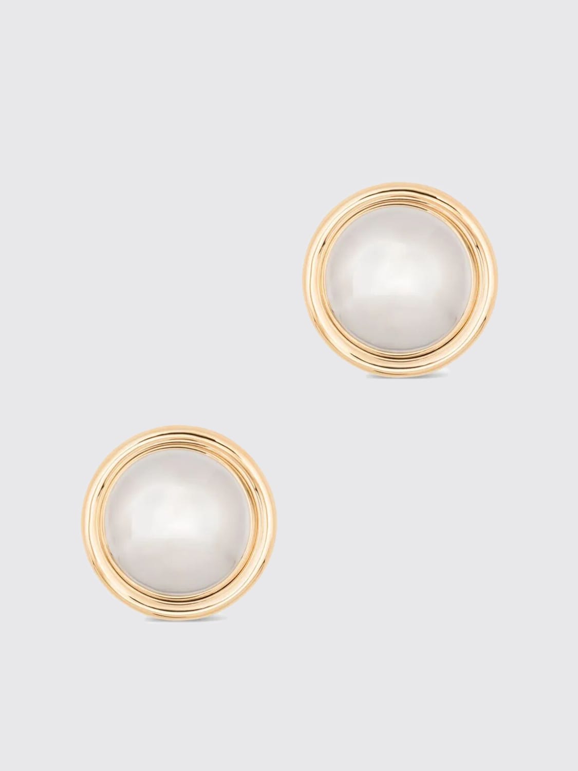 JACQUEMUS GIOIELLO: Orecchini Rond Jacquemus in ottone , Oro - Img 1