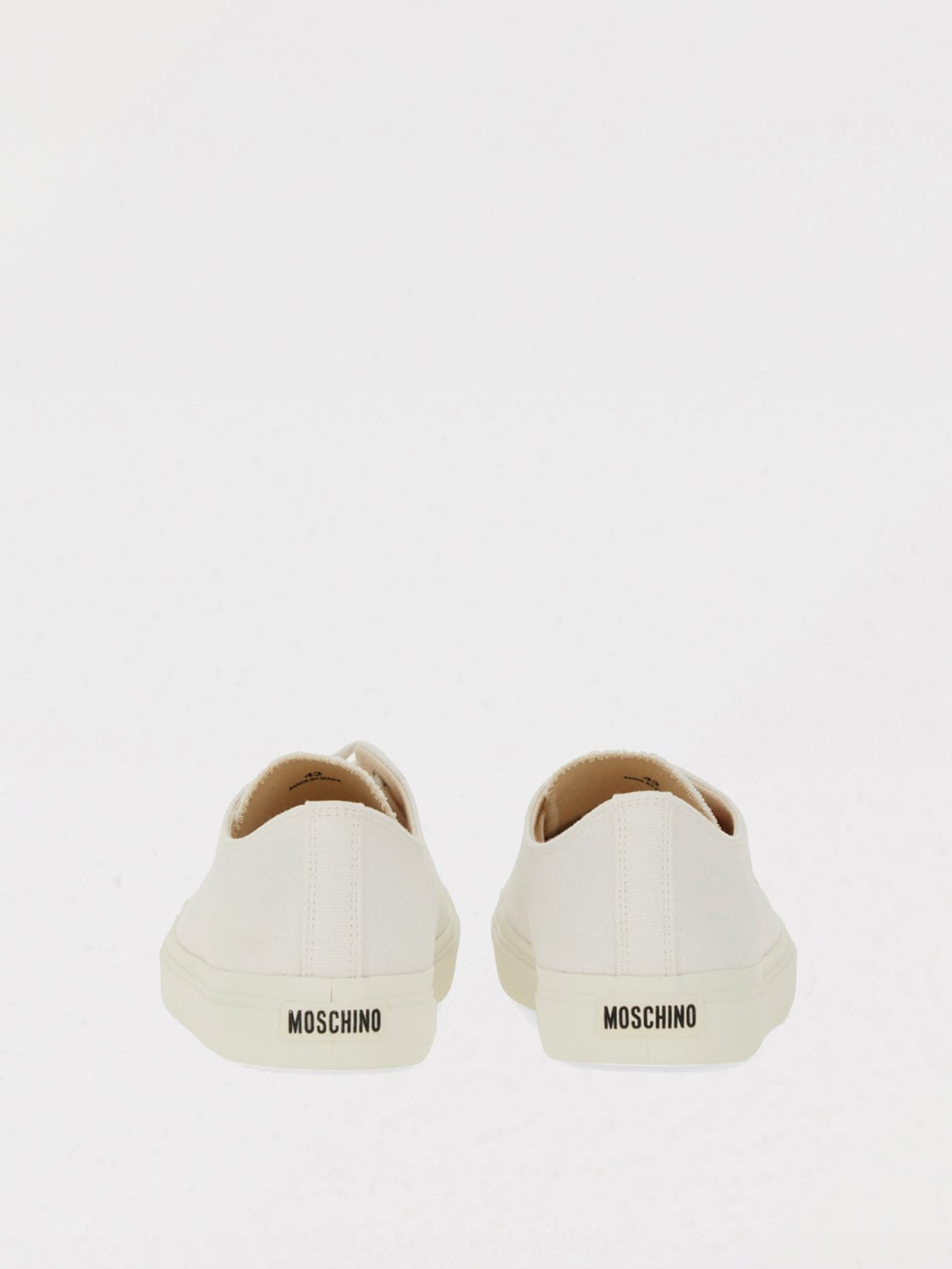 MOSCHINO COUTURE SNEAKERS: Sneakers men Moschino Couture, White - Img 3