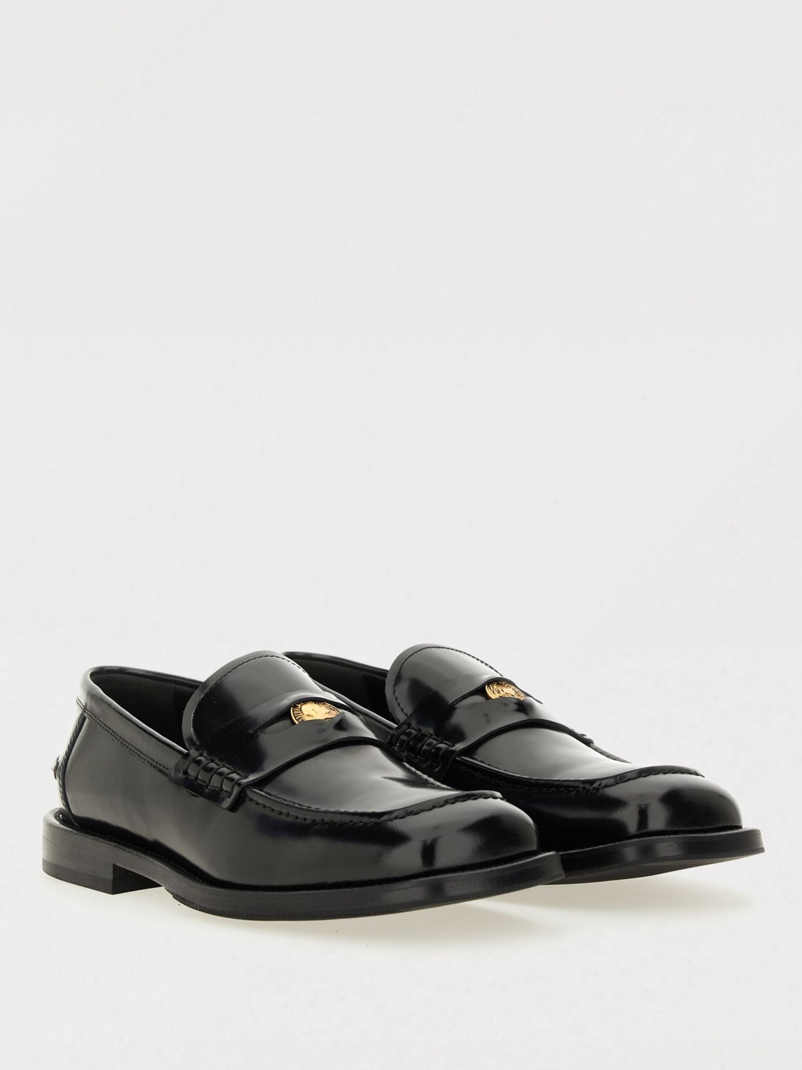 MOSCHINO COUTURE LOAFERS: Loafers men Moschino Couture, Black - Img 2