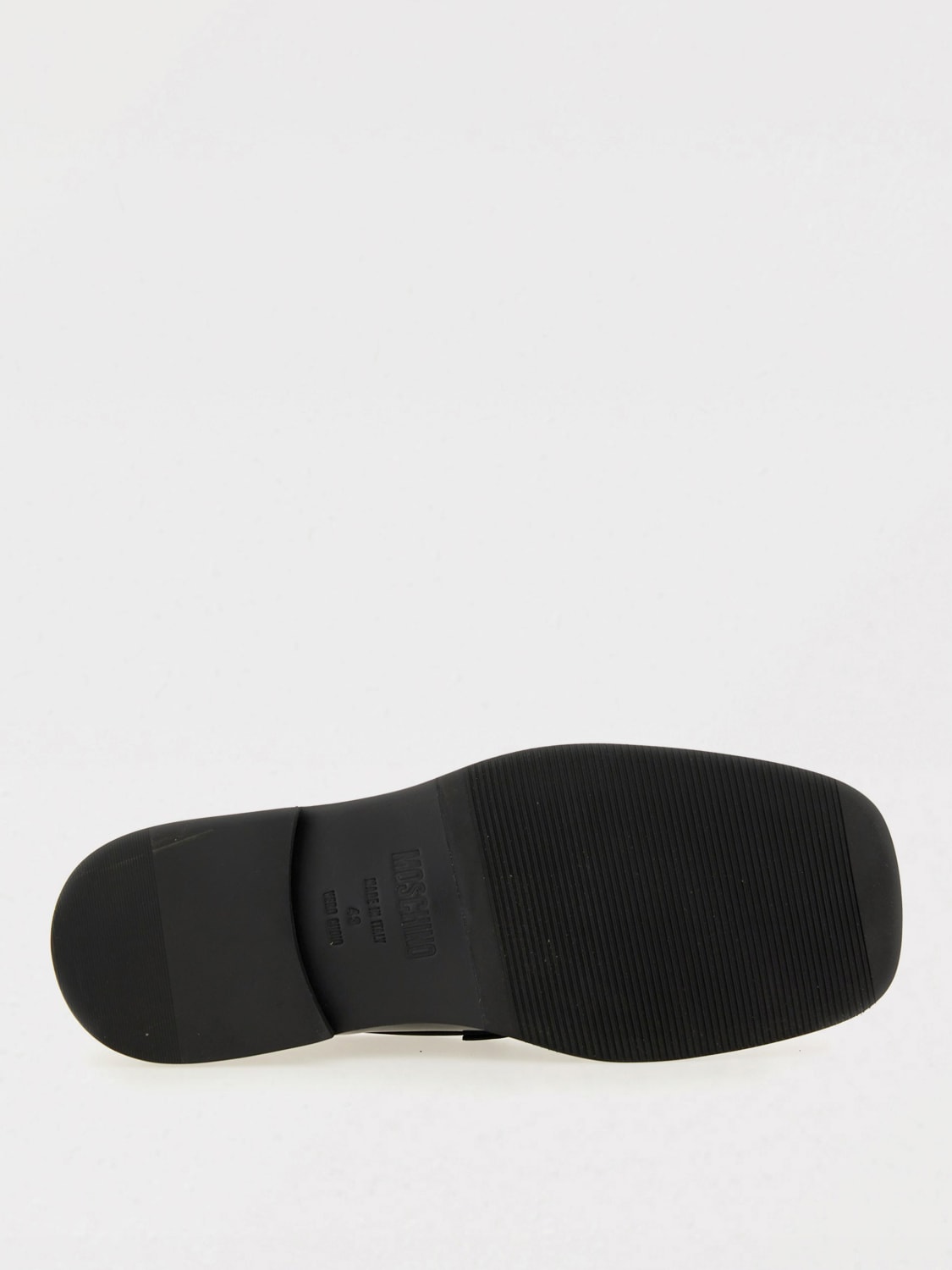 MOSCHINO COUTURE LOAFERS: Loafers men Moschino Couture, Black - Img 4