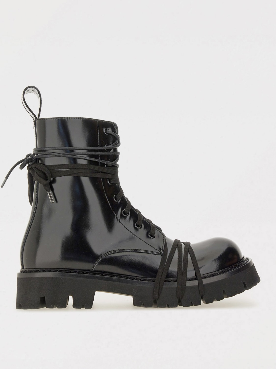 MOSCHINO COUTURE BOOT: Boots men Moschino Couture, Black - Img 1