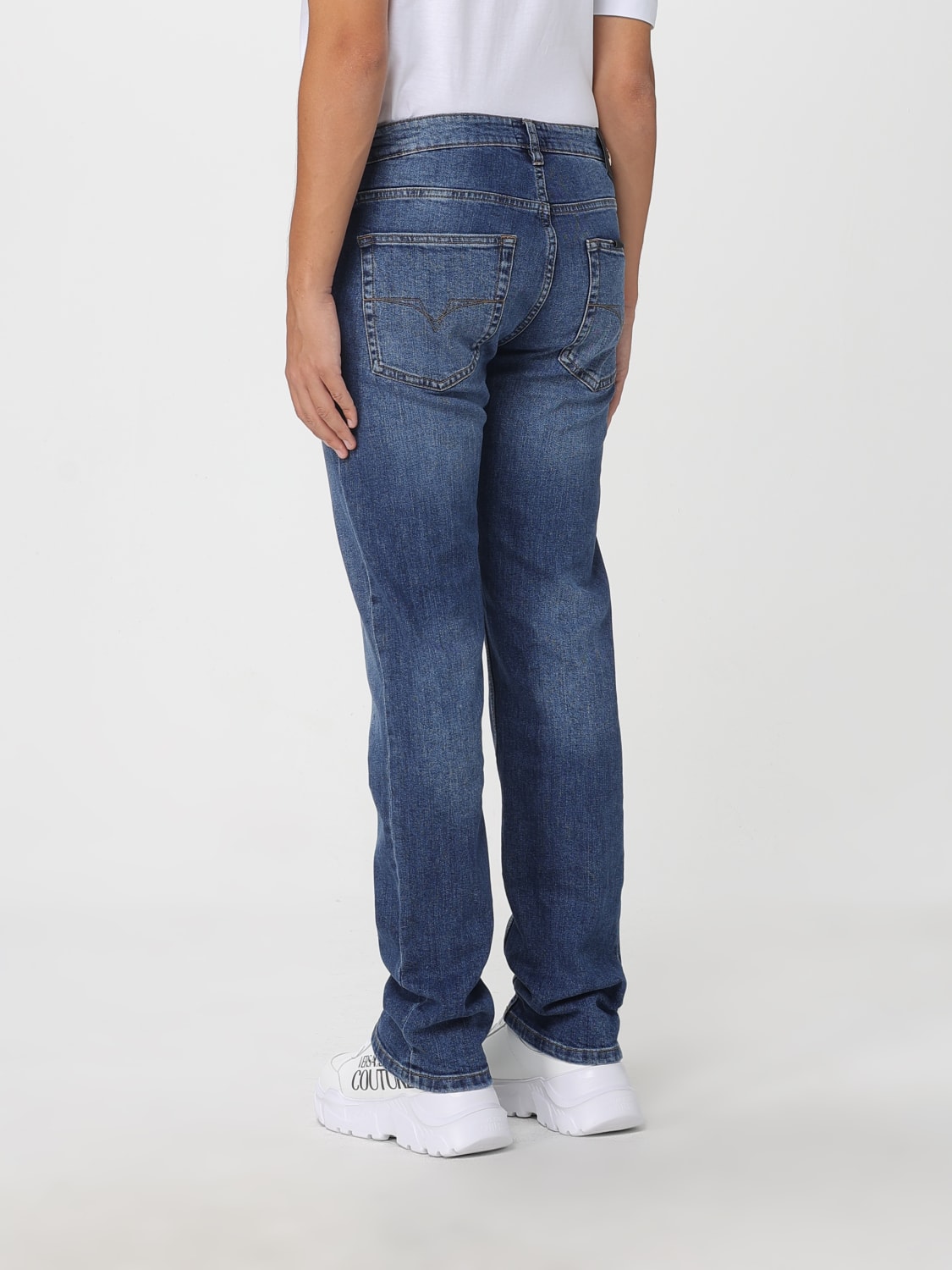 VERSACE JEANS COUTURE JEANS: Pants men Versace Jeans Couture, Blue - Img 2