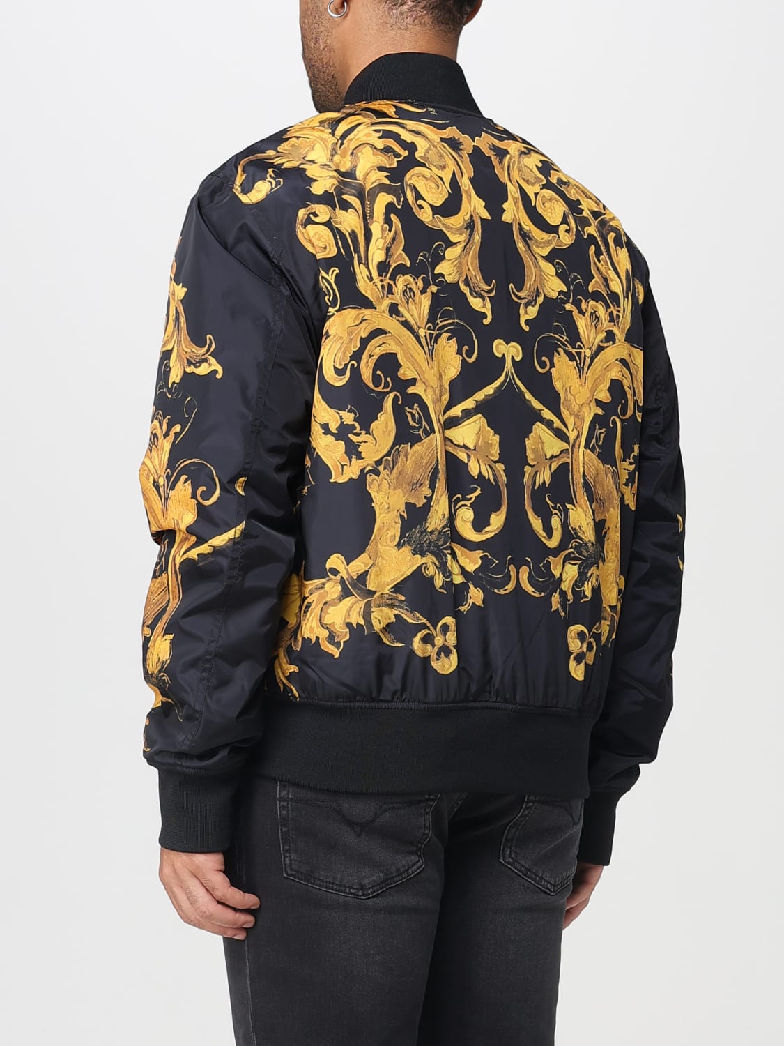 VERSACE JEANS COUTURE JACKET: Jacket men Versace Jeans Couture, Black - Img 2