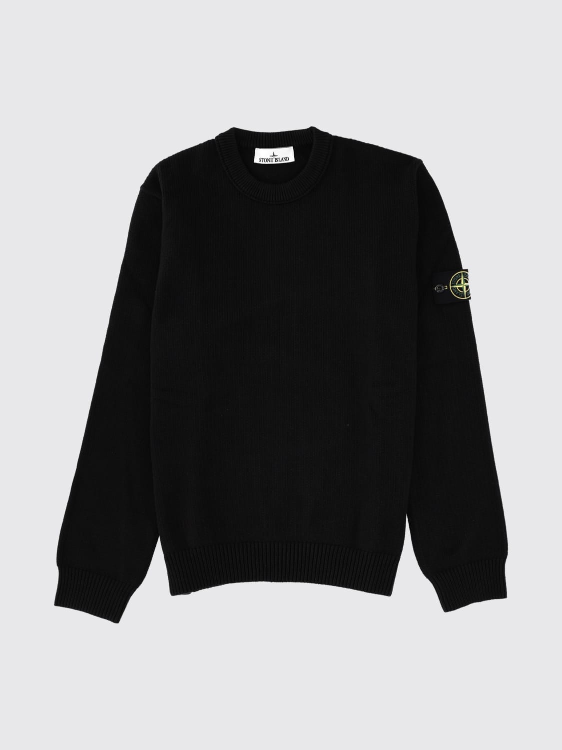 STONE ISLAND SWEATER: Sweatshirt men Stone Island, Black - Img 2