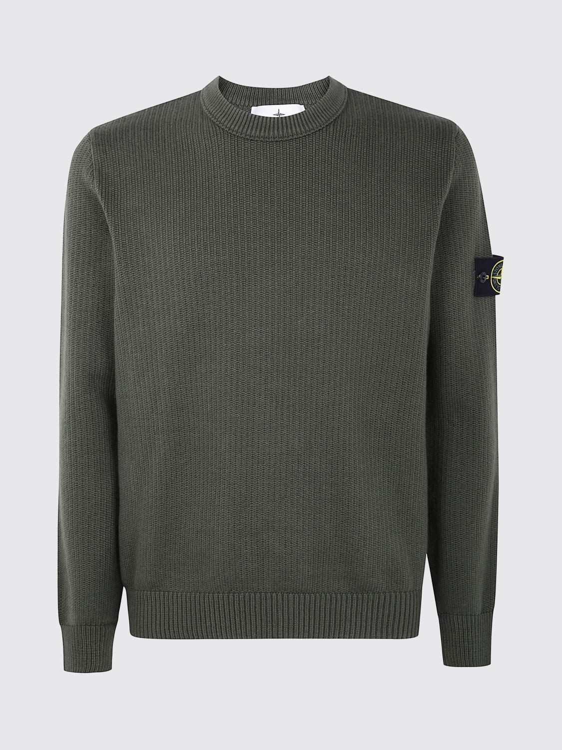 STONE ISLAND PULLOVER: Sweatshirt herren Stone Island, Military - Img 1