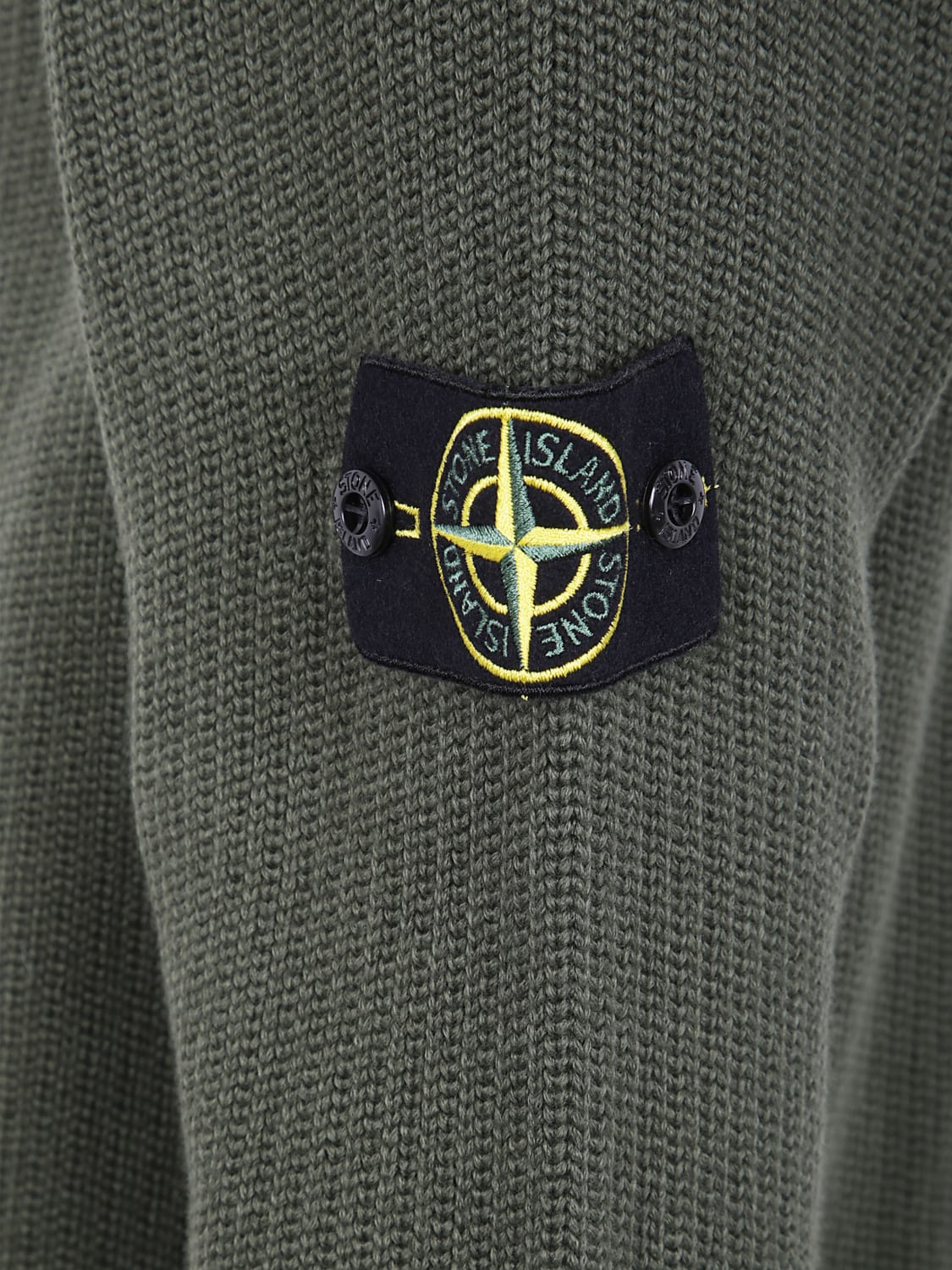 STONE ISLAND PULLOVER: Sweatshirt herren Stone Island, Military - Img 3