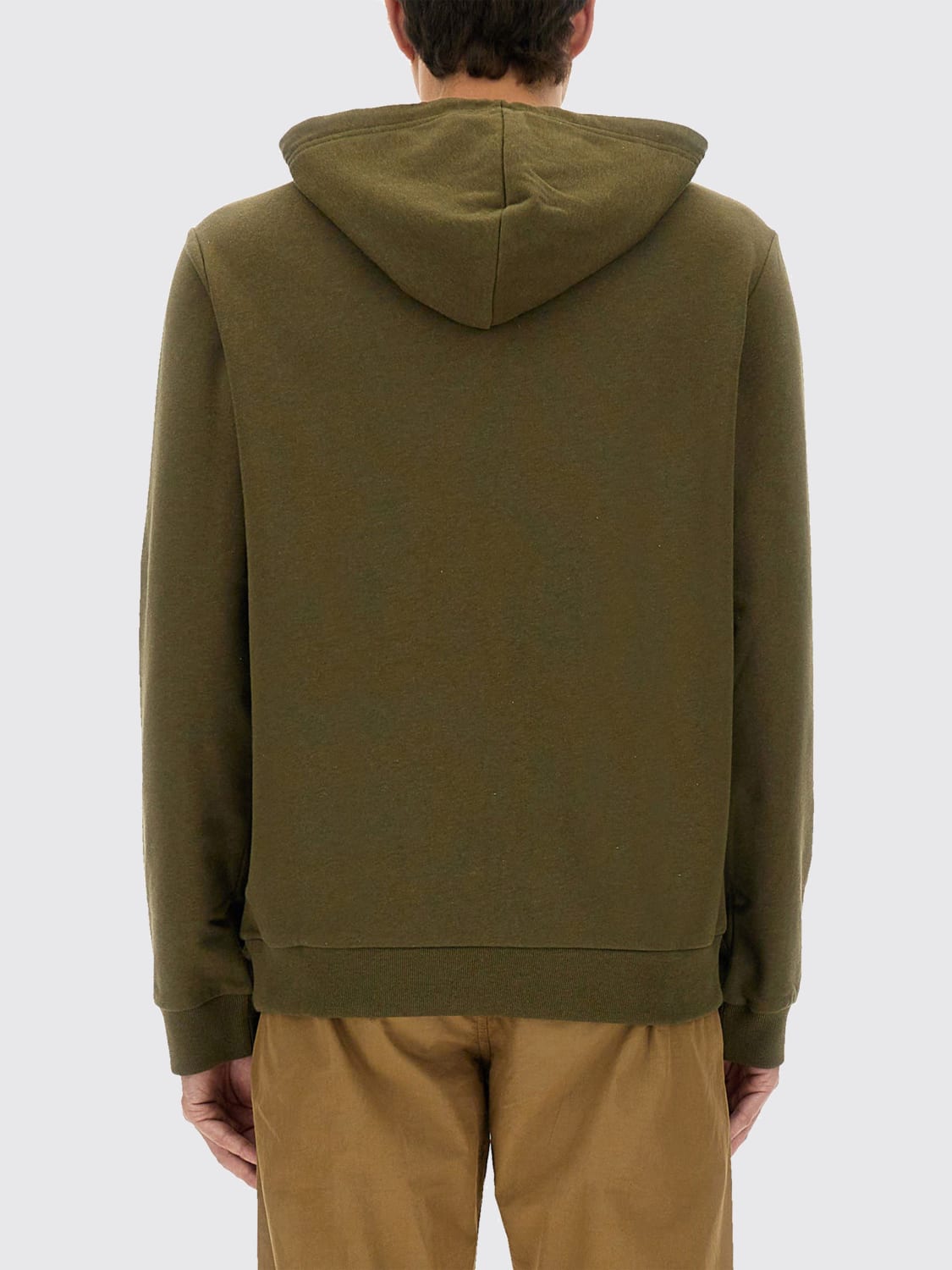 A.P.C. SWEATSHIRT: Sweatshirt men A.P.C., Green - Img 3