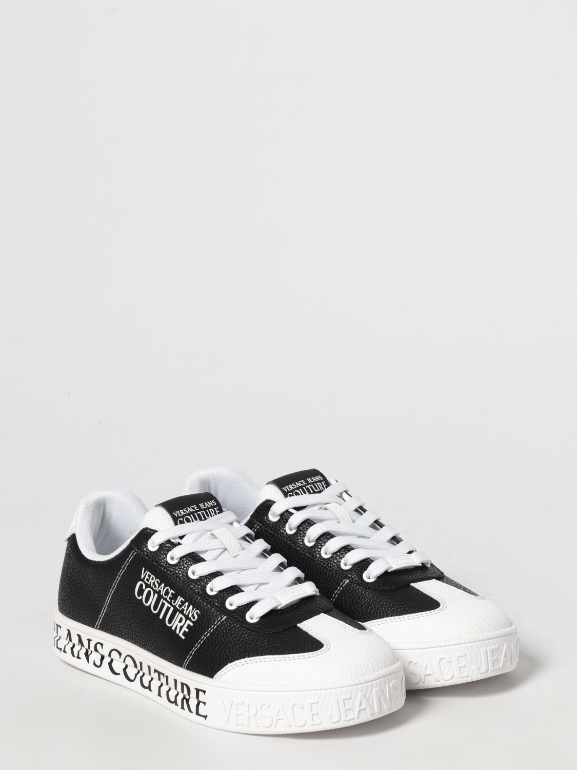 VERSACE JEANS COUTURE SNEAKERS: Sneakers woman Versace Jeans Couture, Black - Img 2