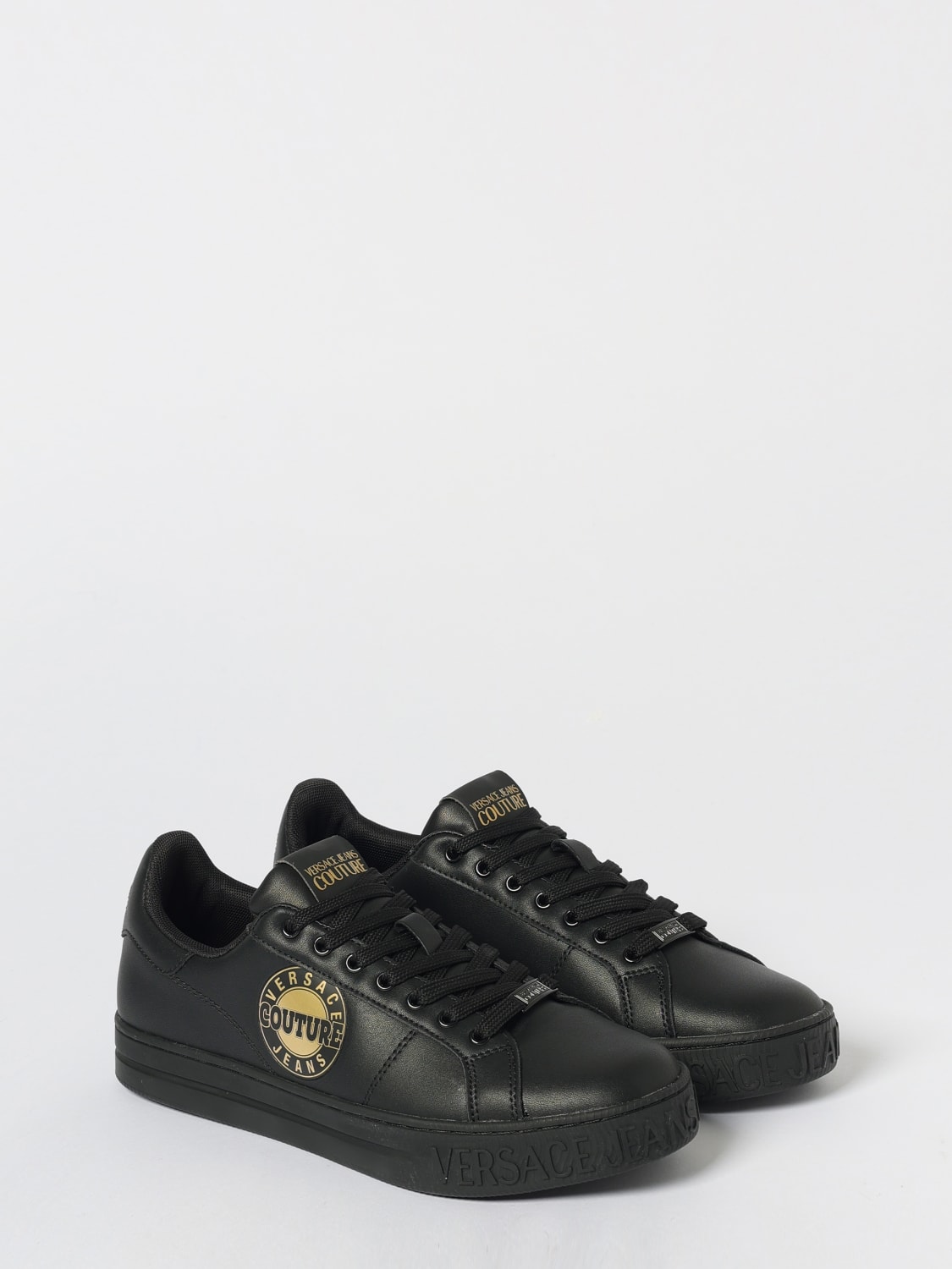 VERSACE JEANS COUTURE SNEAKERS: Sneakers woman Versace Jeans Couture, Black - Img 2