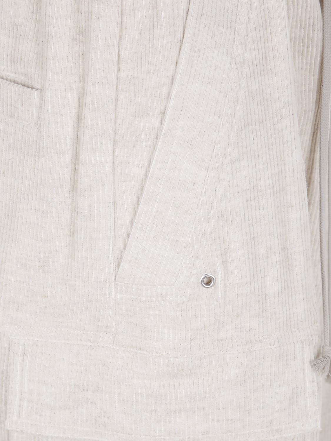 RICK OWENS PANTS: Pants men Rick Owens, Yellow Cream - Img 3