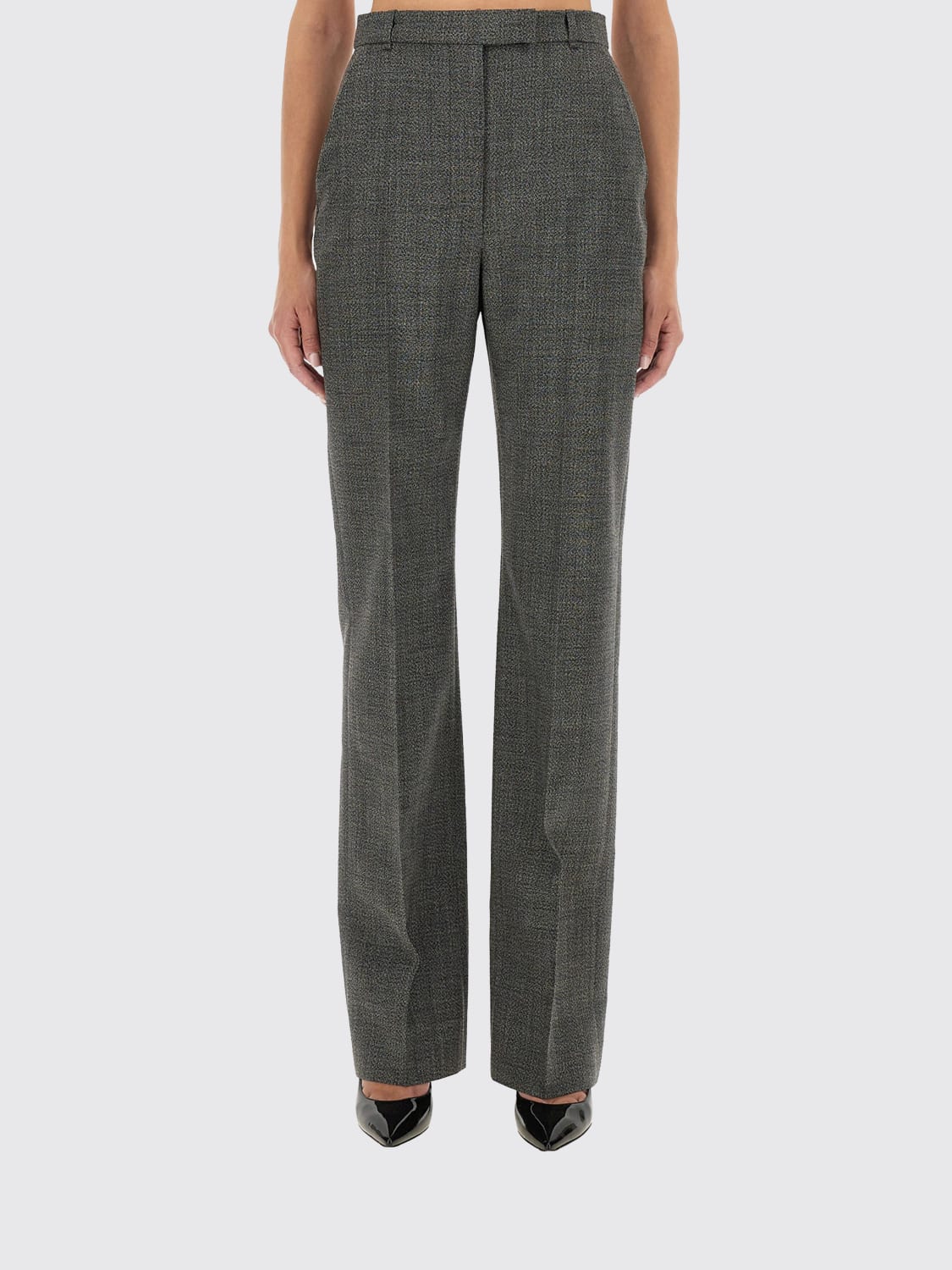 MCQUEEN HOSE: Hose damen McQueen, Grau - Img 1