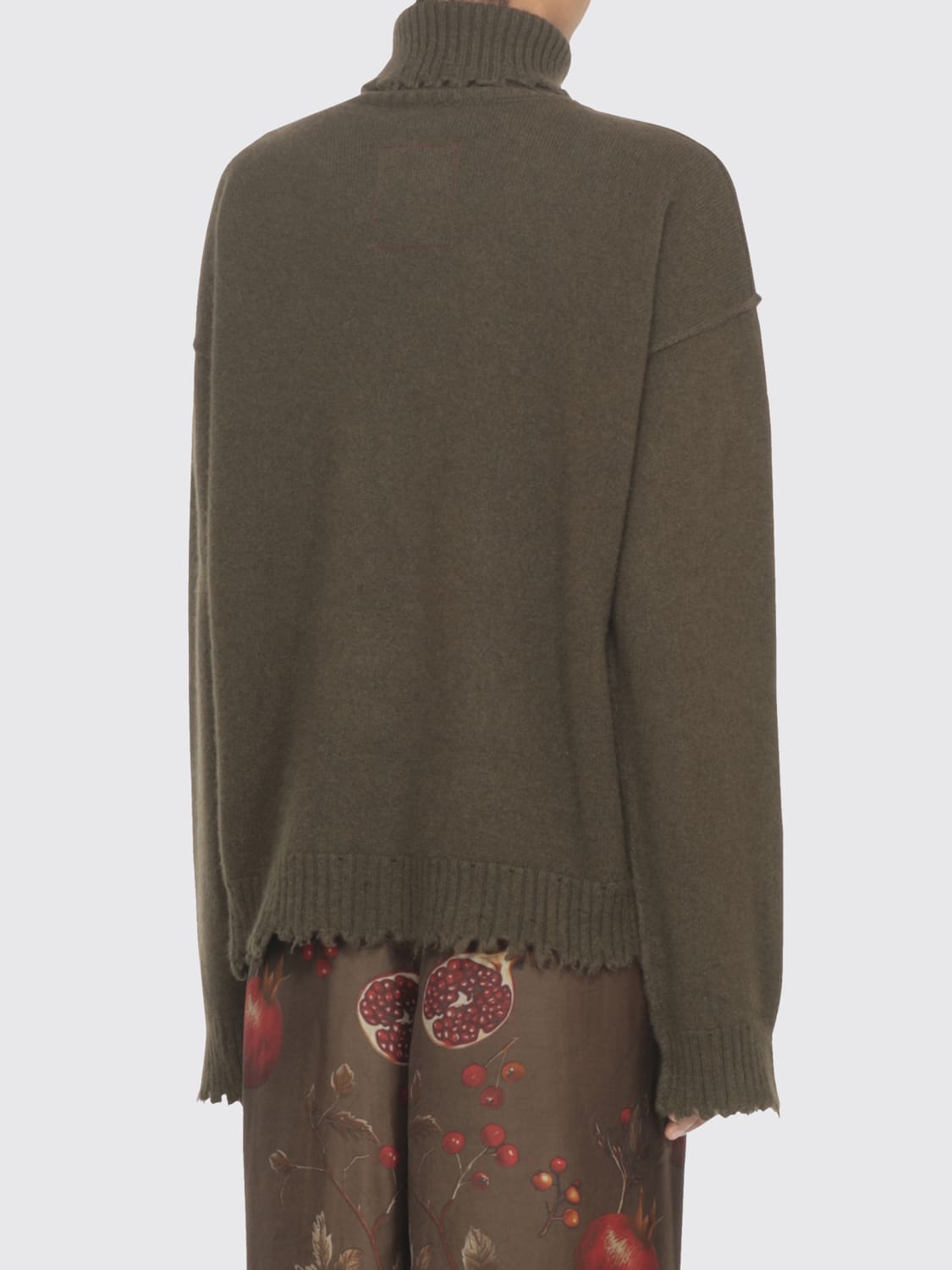 UMA WANG SWEATER: Sweater woman Uma Wang, Green - Img 4