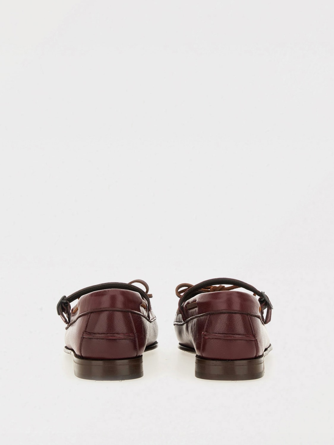 HEREU LOAFERS: Loafers woman Hereu, Burgundy - Img 3