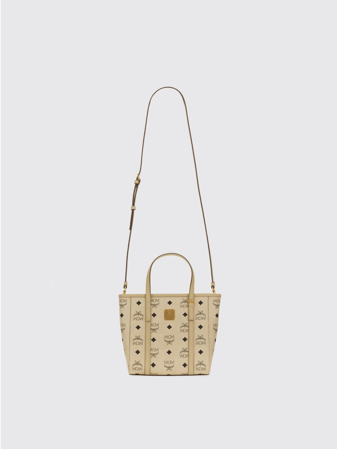 MCM MINITASCHE: Umhängetasche damen Mcm, Beige - Img 4