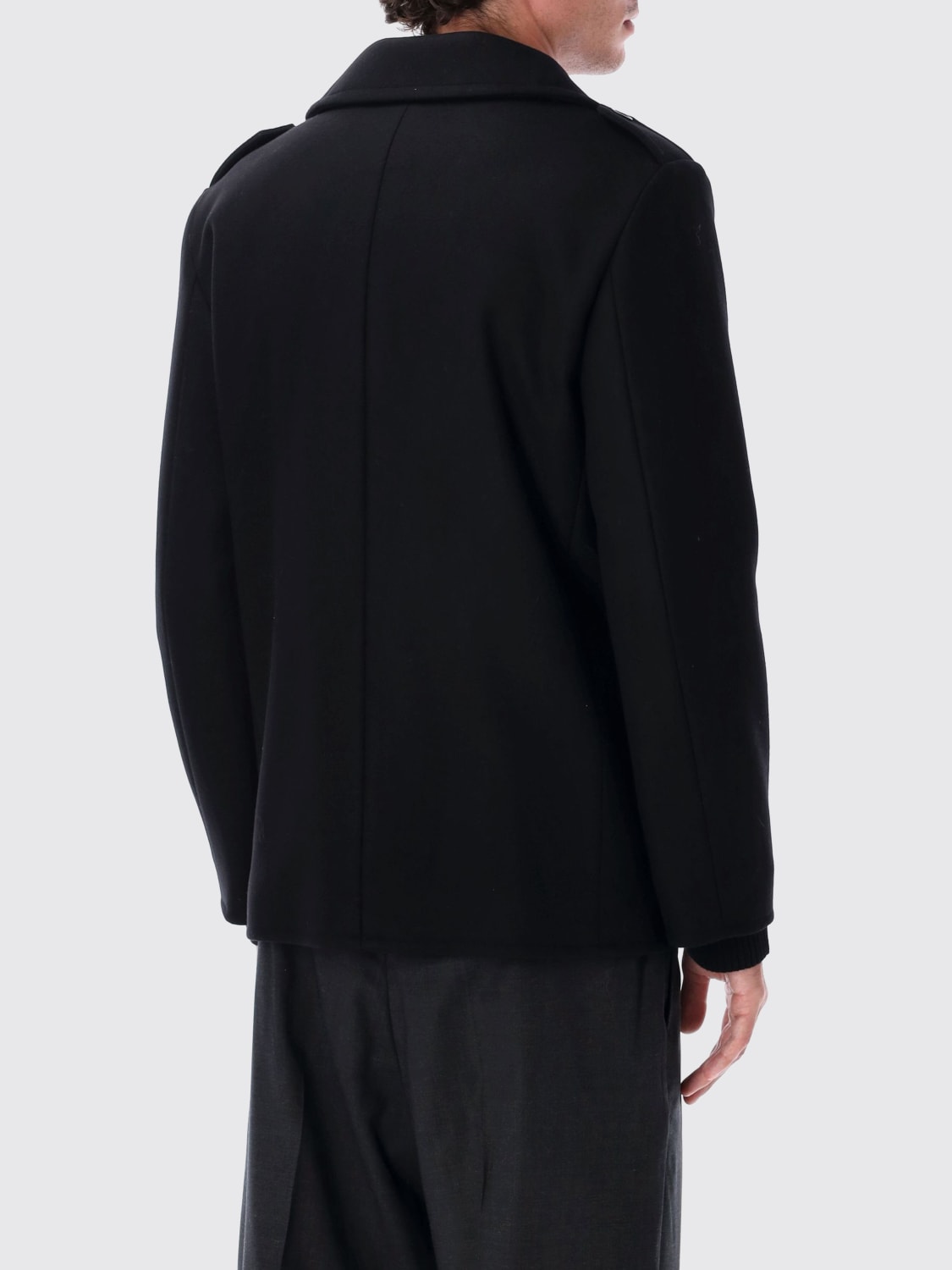 SAINT LAURENT COAT: Jacket men Saint Laurent, Black - Img 2